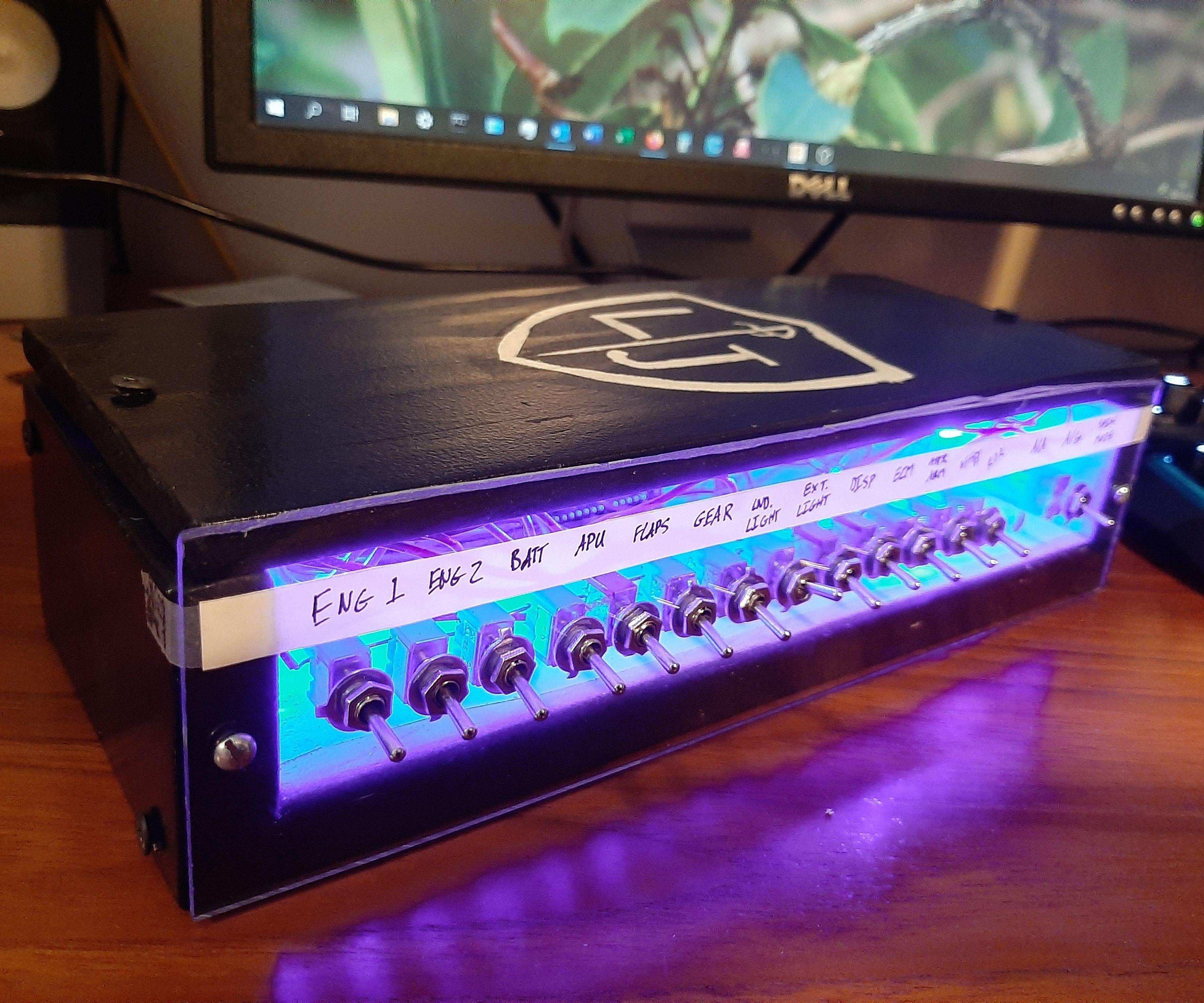 DIY Flight Sim Switch Panel