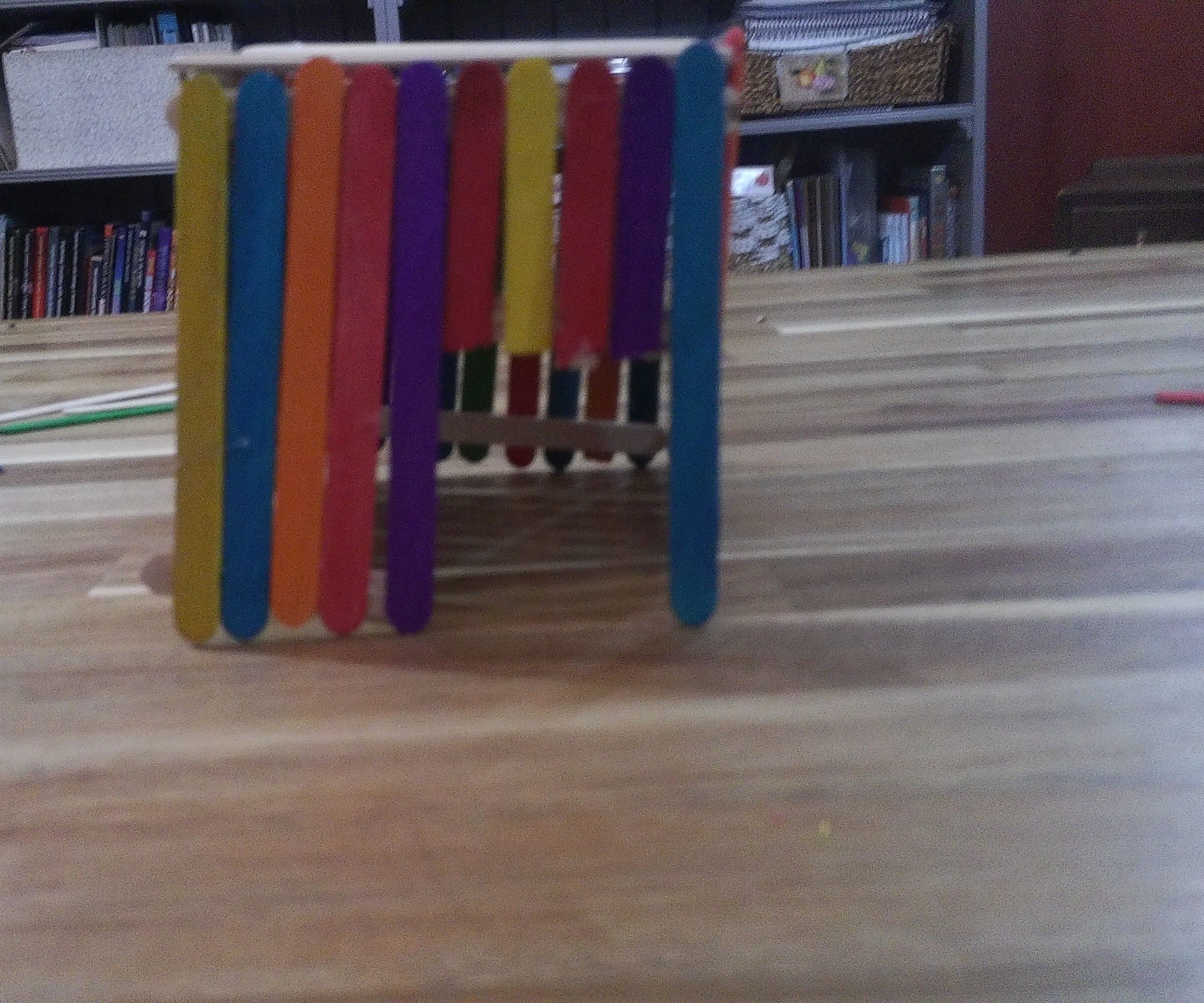 Easy Popsicle Stick House