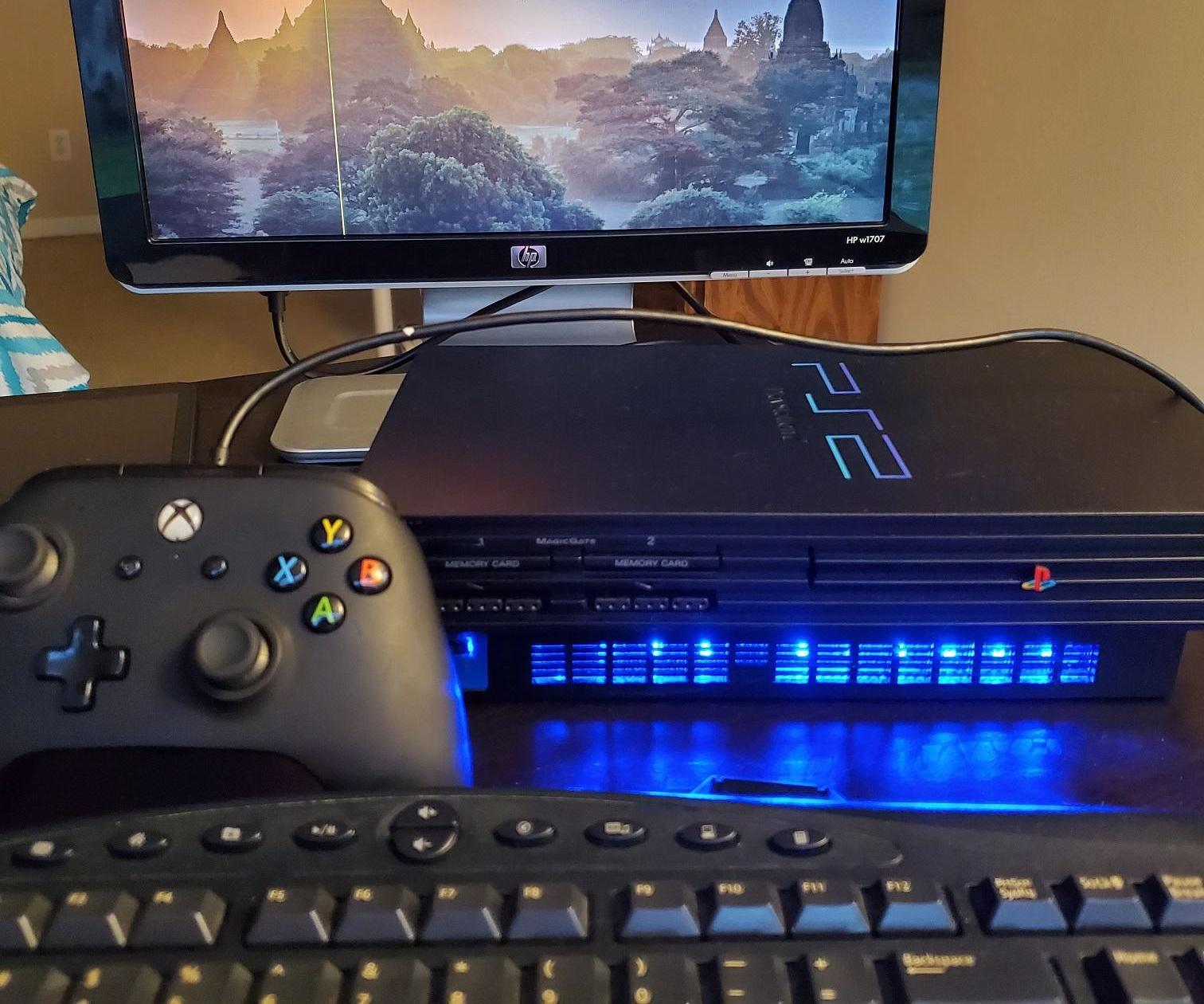 PiStation 2: Raspberry Pi 4 Inside Playstation 2