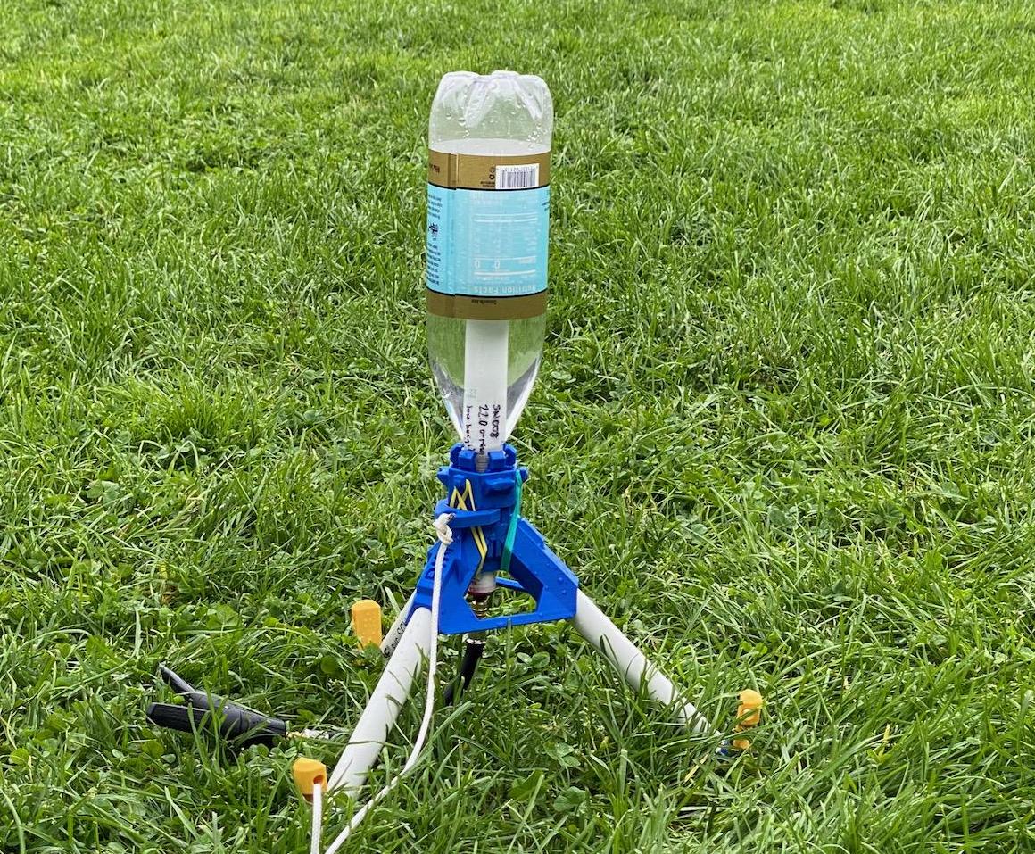 3D Printed Water Rocket Launcher (old)
