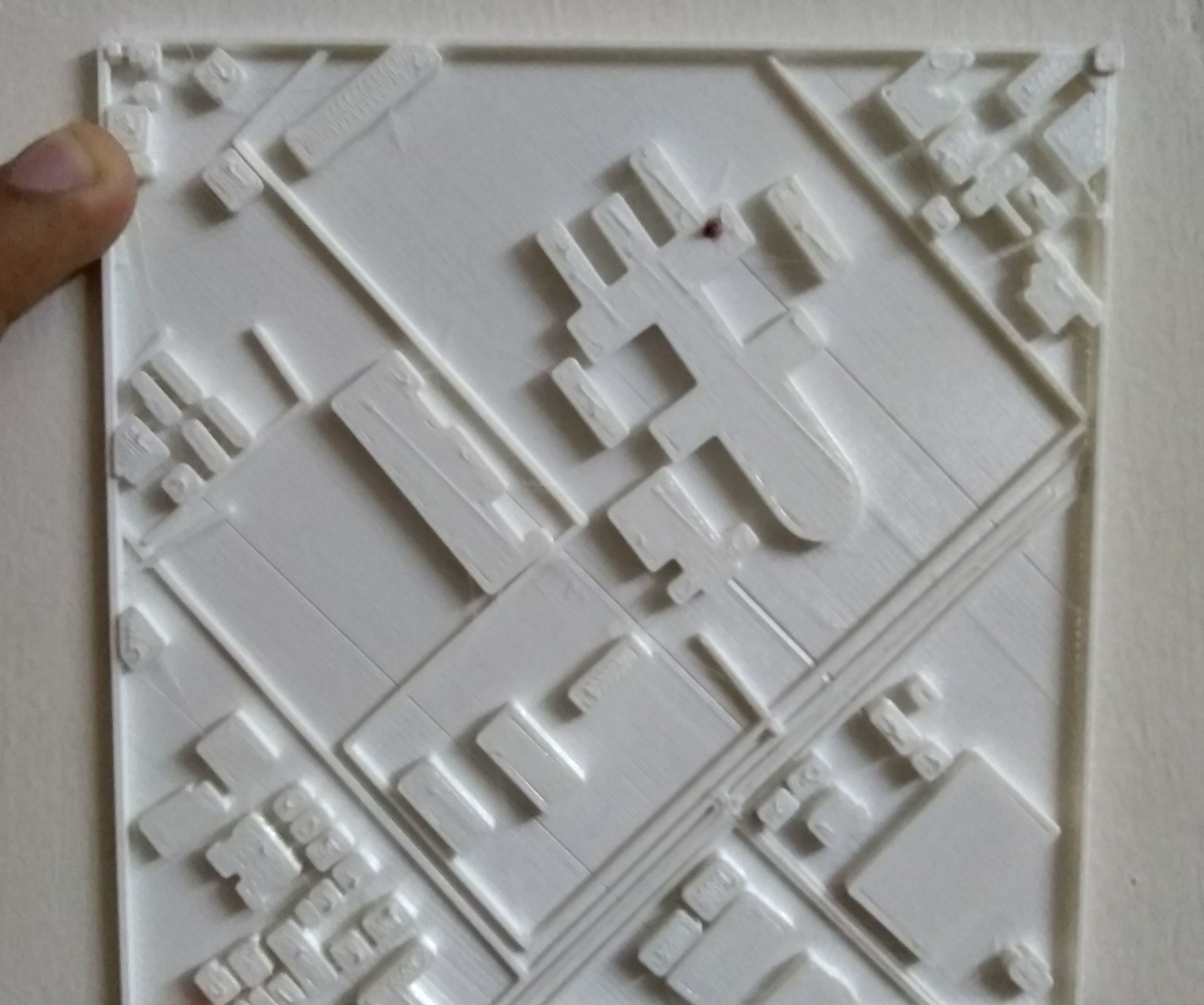 Tactile Map for People With Blindness or Partial Blindness Using Touch Mapper