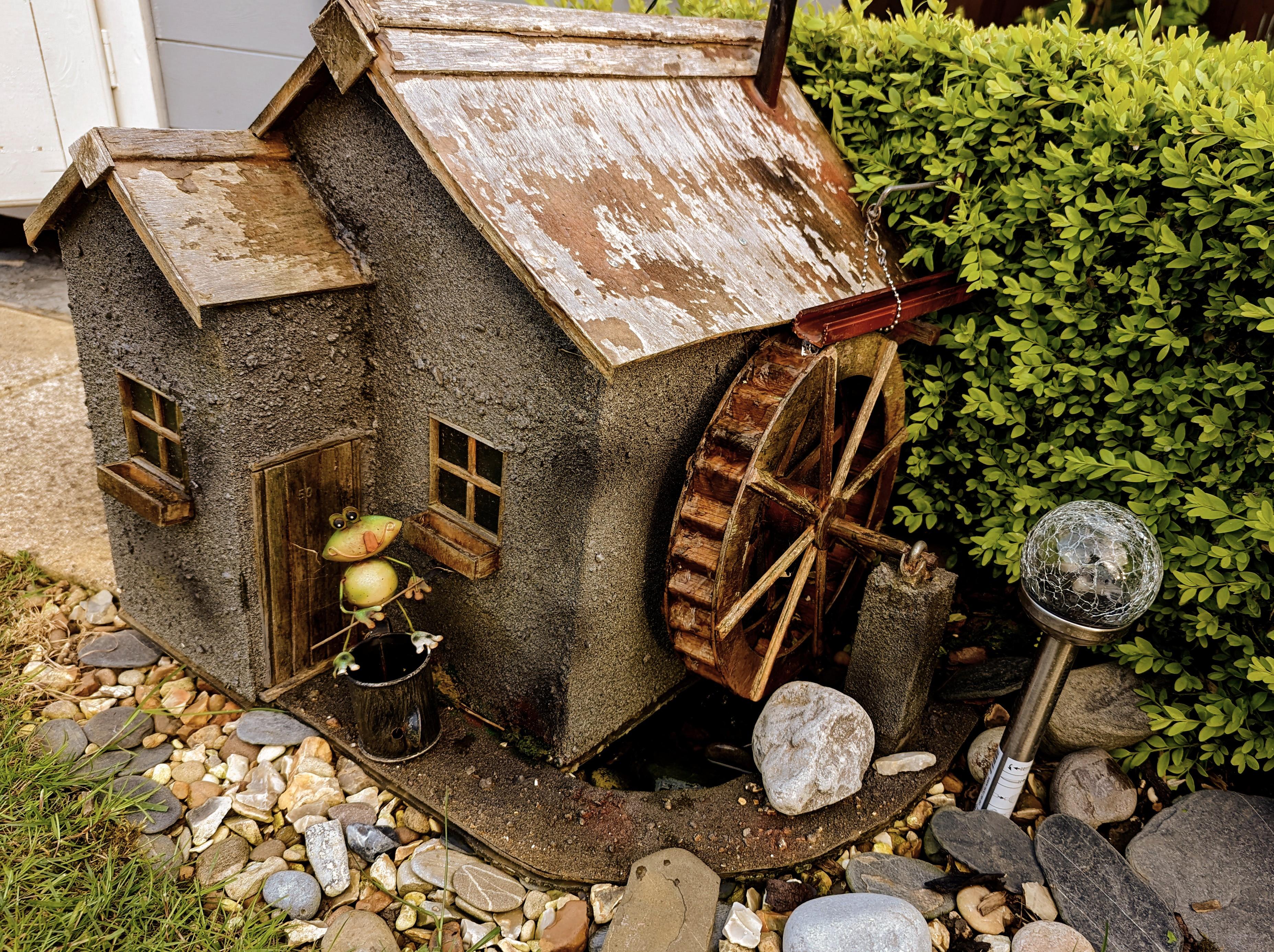 Garden Water Mill