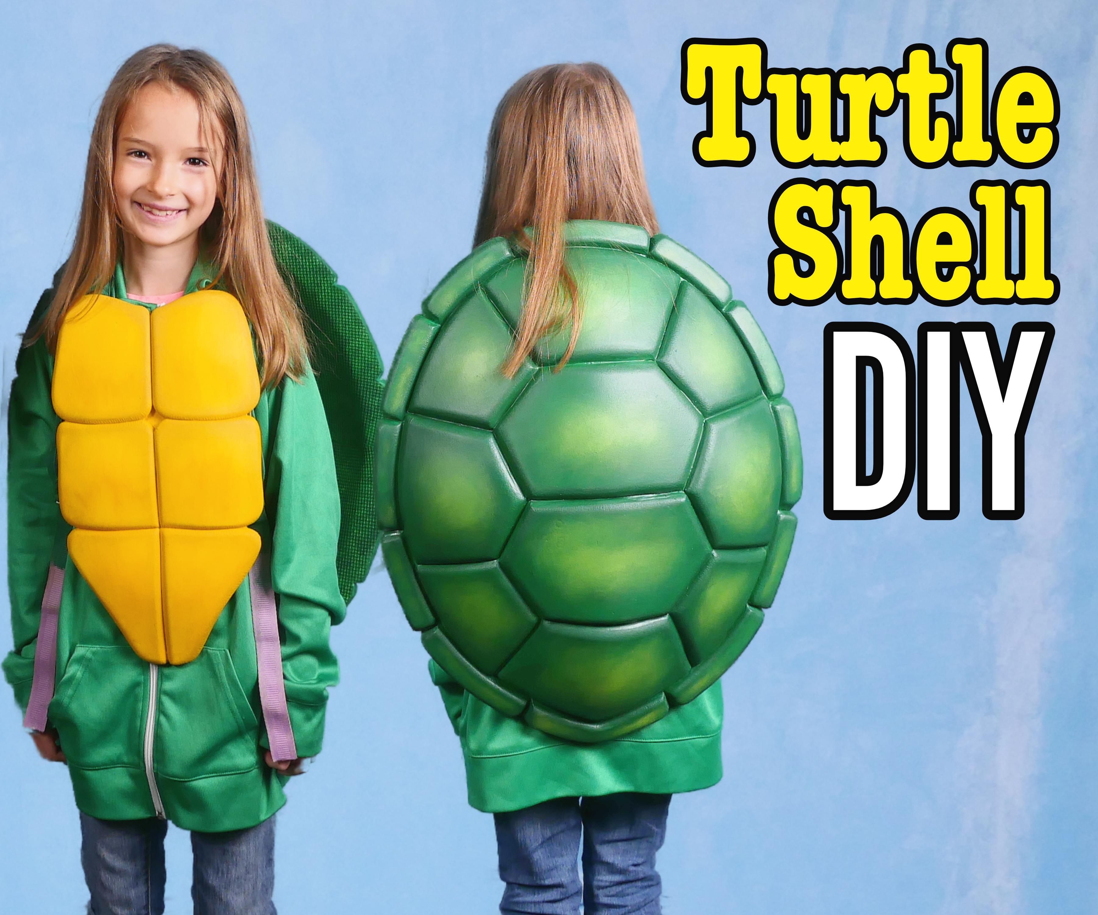 DIY Turtle Shell From a Foam Mat!