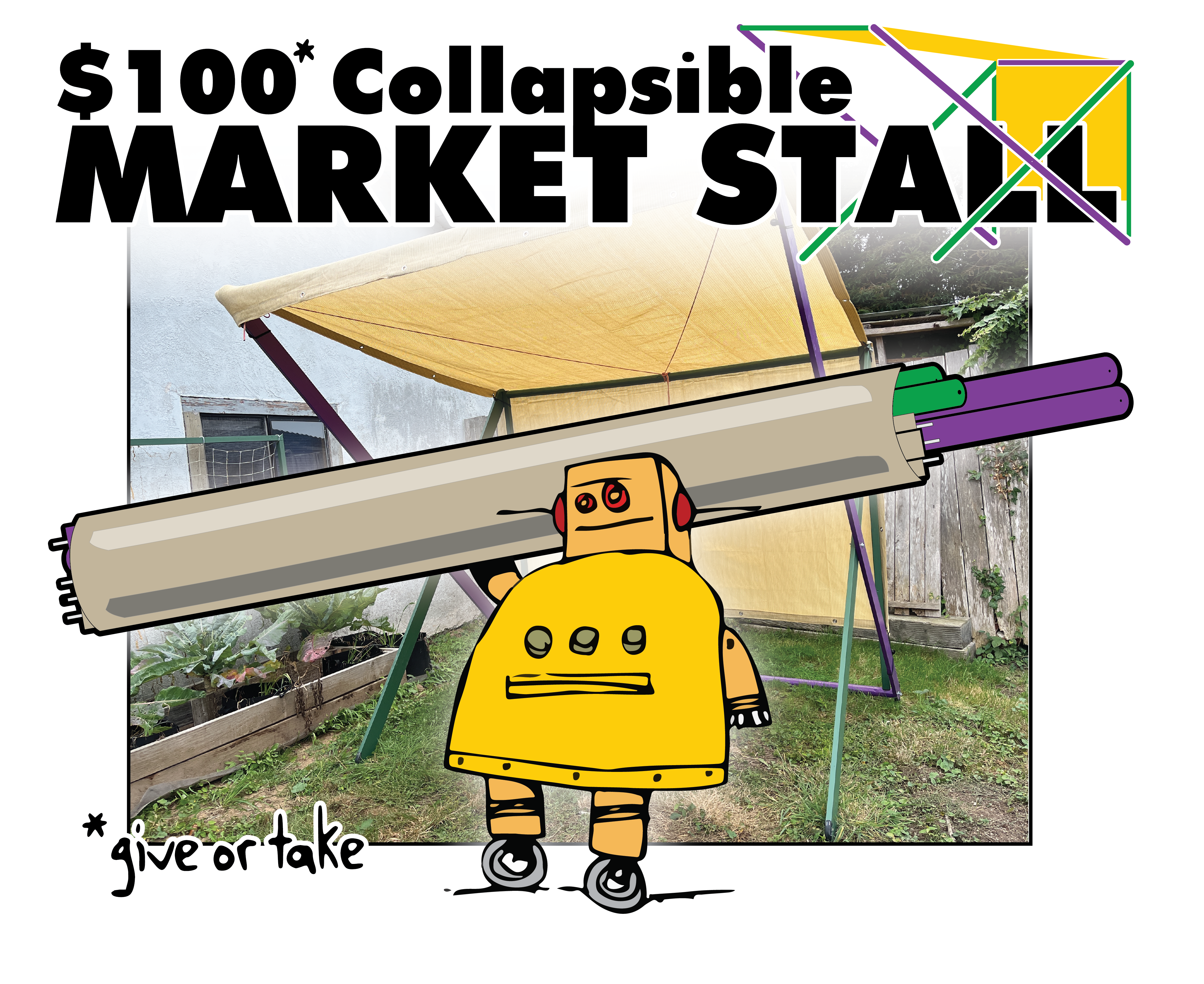 Collapsible Market Stall