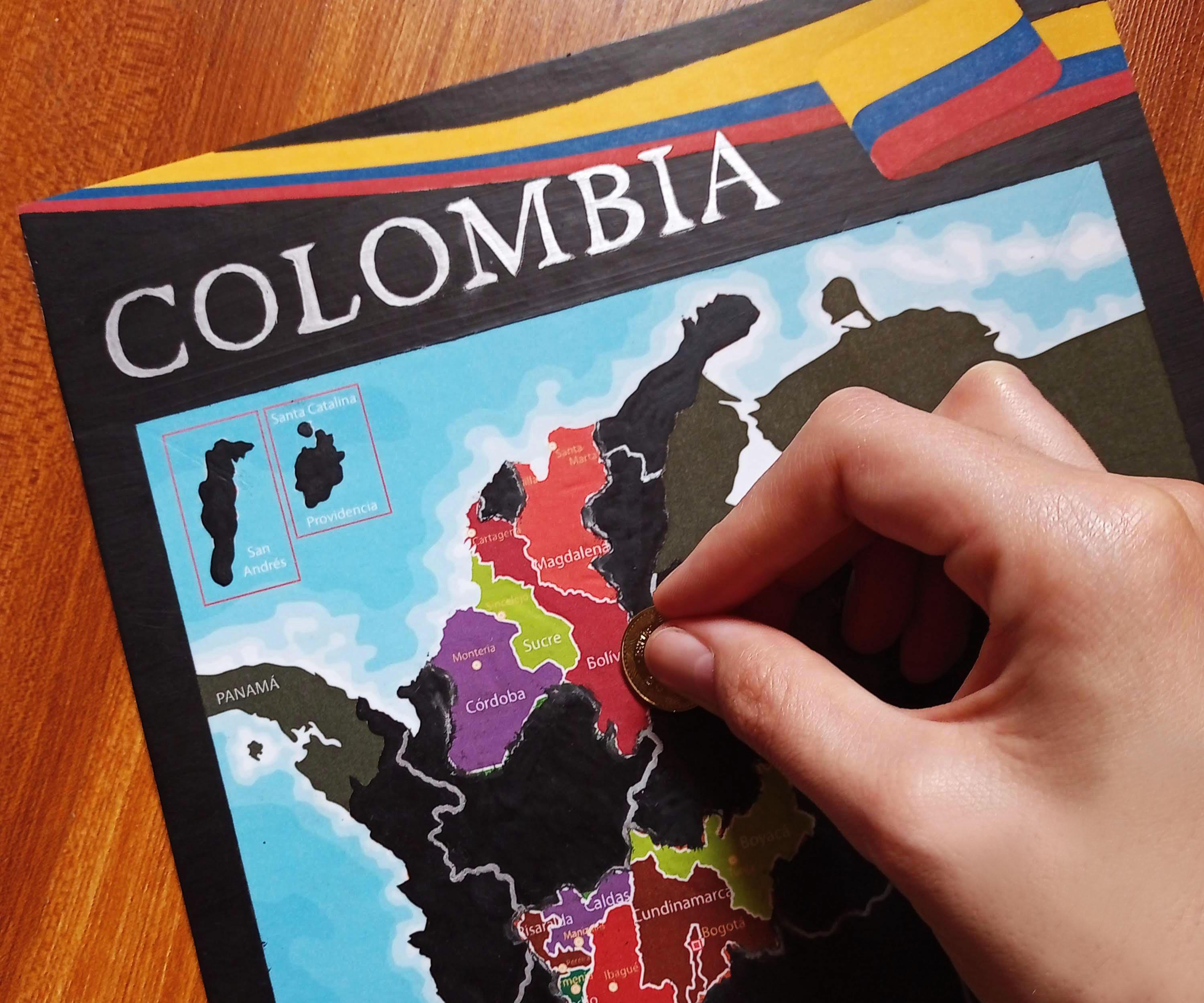 Make Your Own SCRATCH OFF MAP