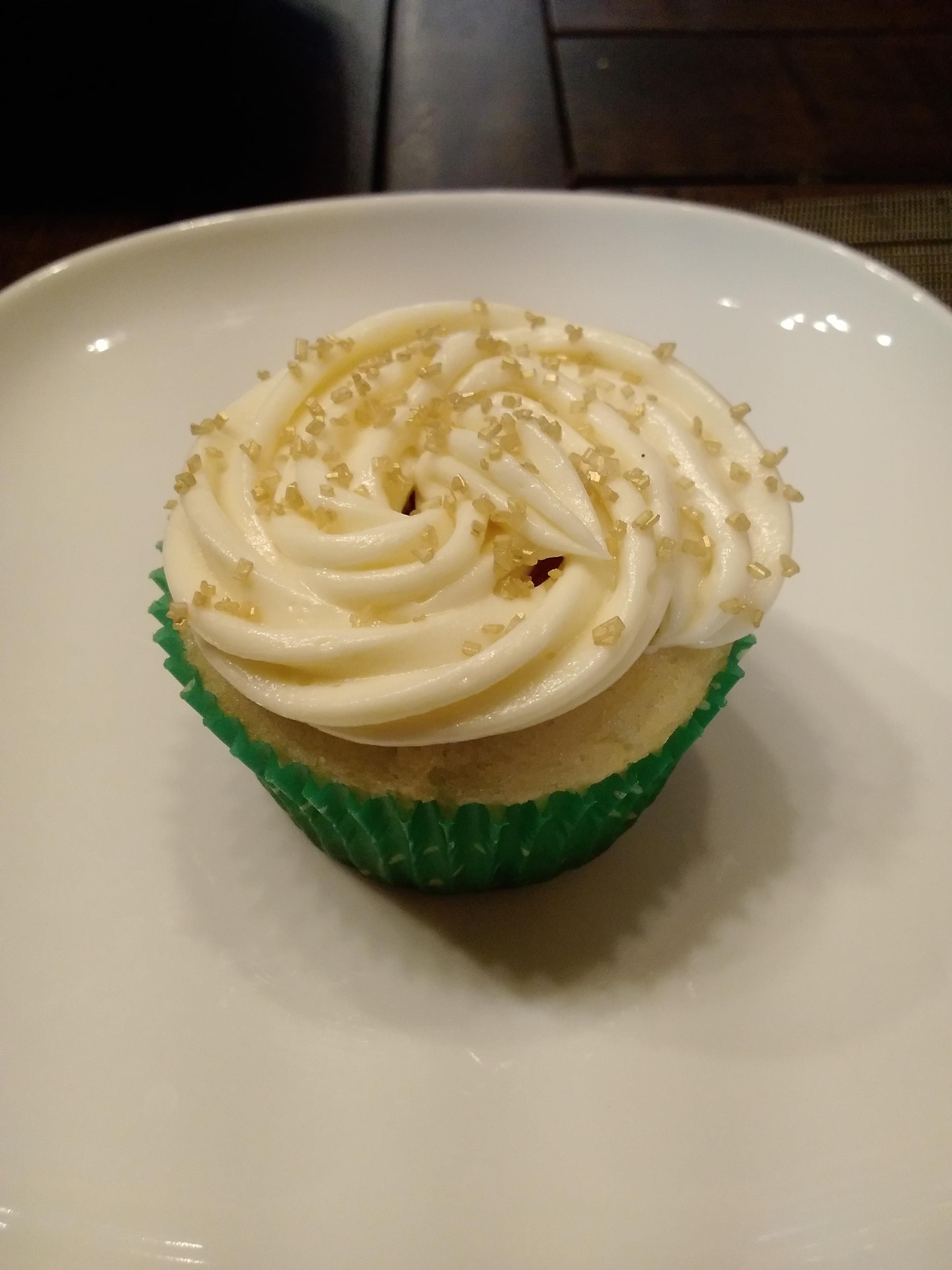 Strawberry Filled Cupcakes