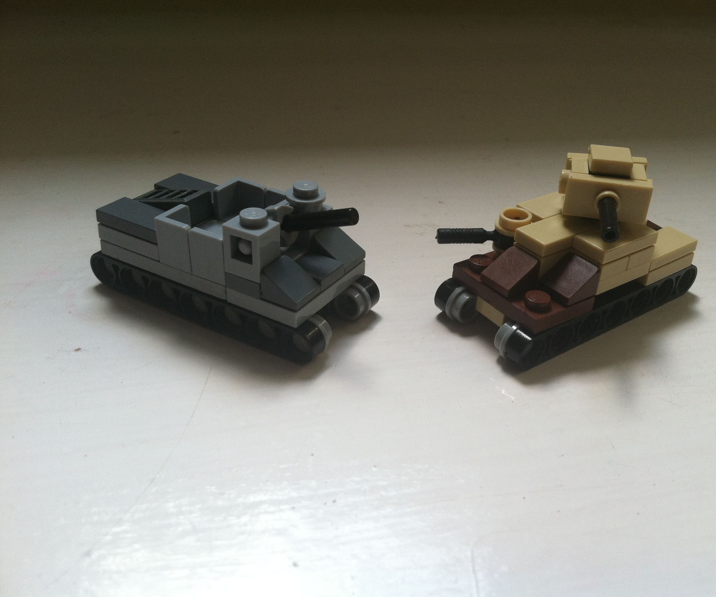 Mini Lego Tanks!