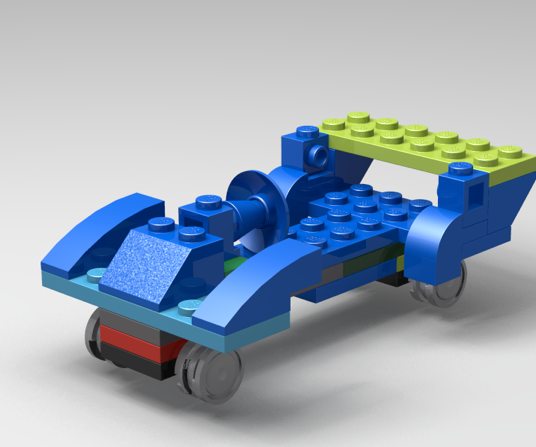 Lego Drag Race Car