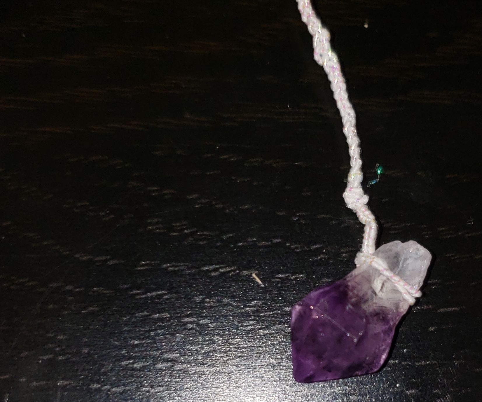Amethyst Keychain