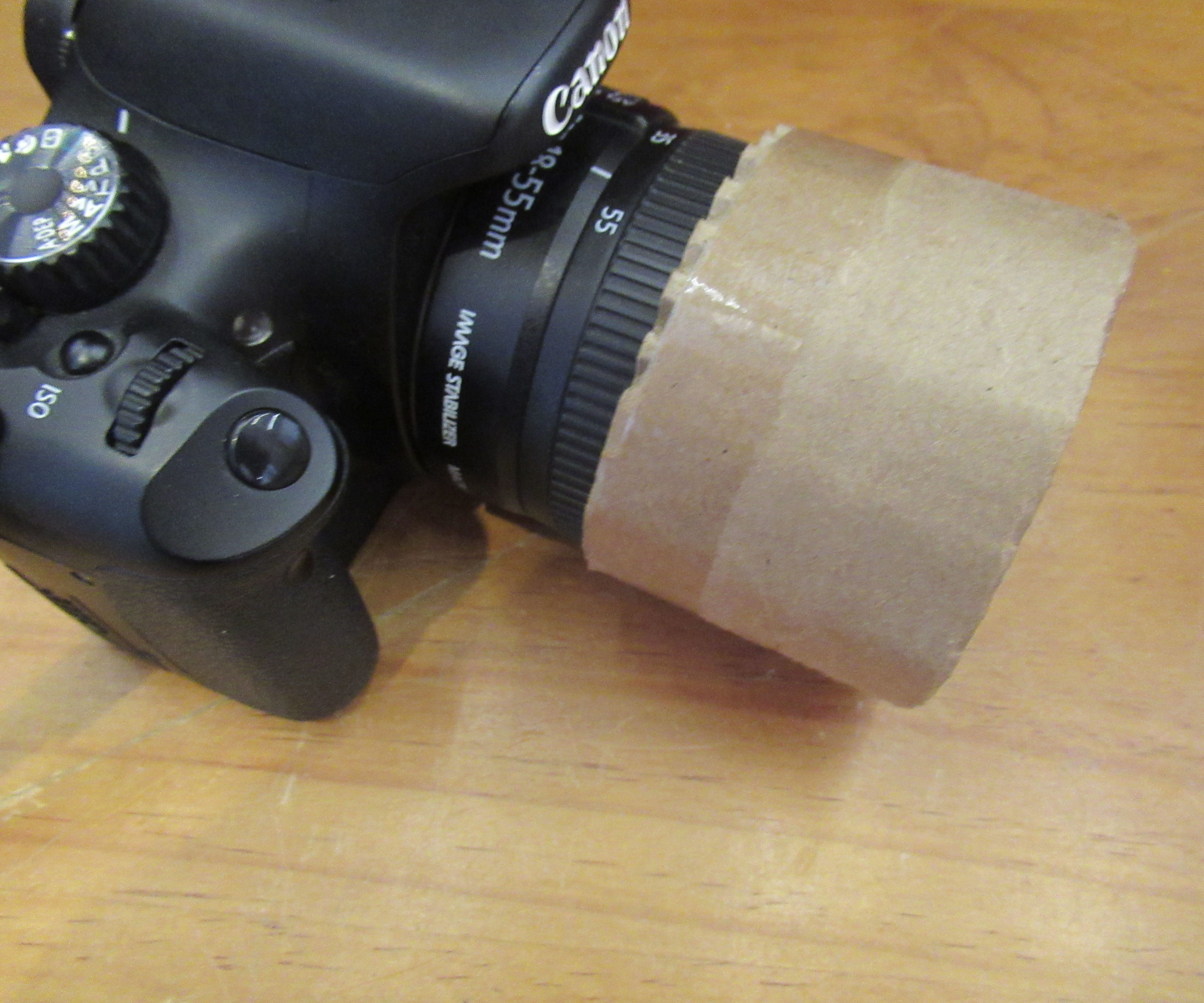 Poor Man's Lens Cap or Hood (Fits Any DSLR / Semi-DSLR)