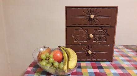WOOD CONTAMINATED RESTORATION TO CREATE a TEA BOX ORGANIZERS