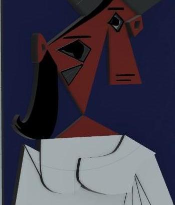 Picasso's Head of a Woman