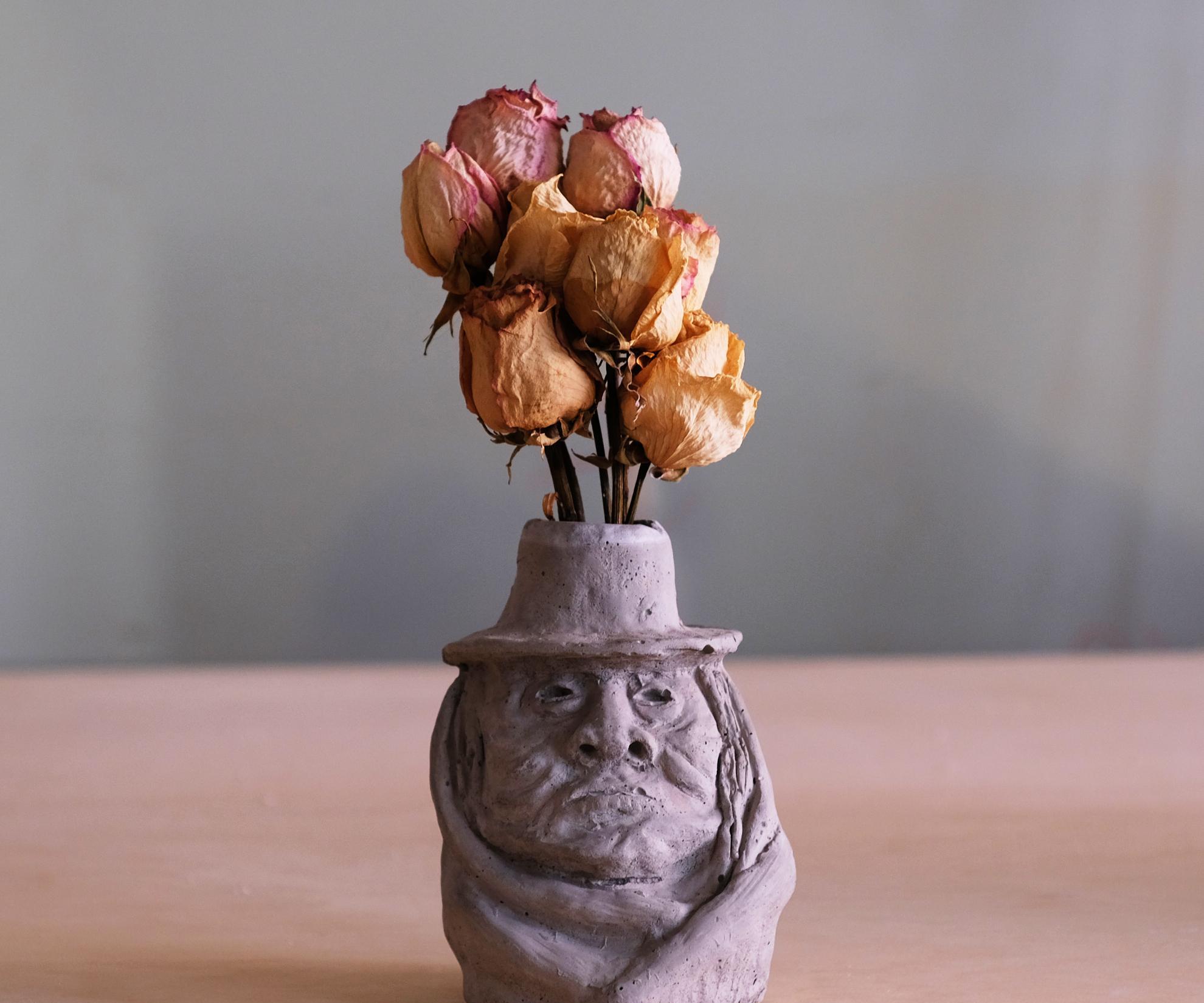 Concrete Copy From a Clay Sculpture | I Made a Vase