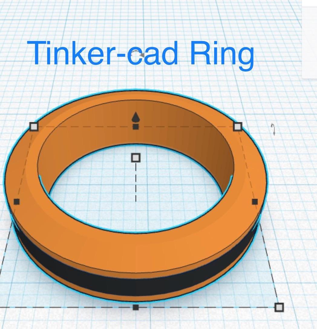 Custom Rings With Tinkercad