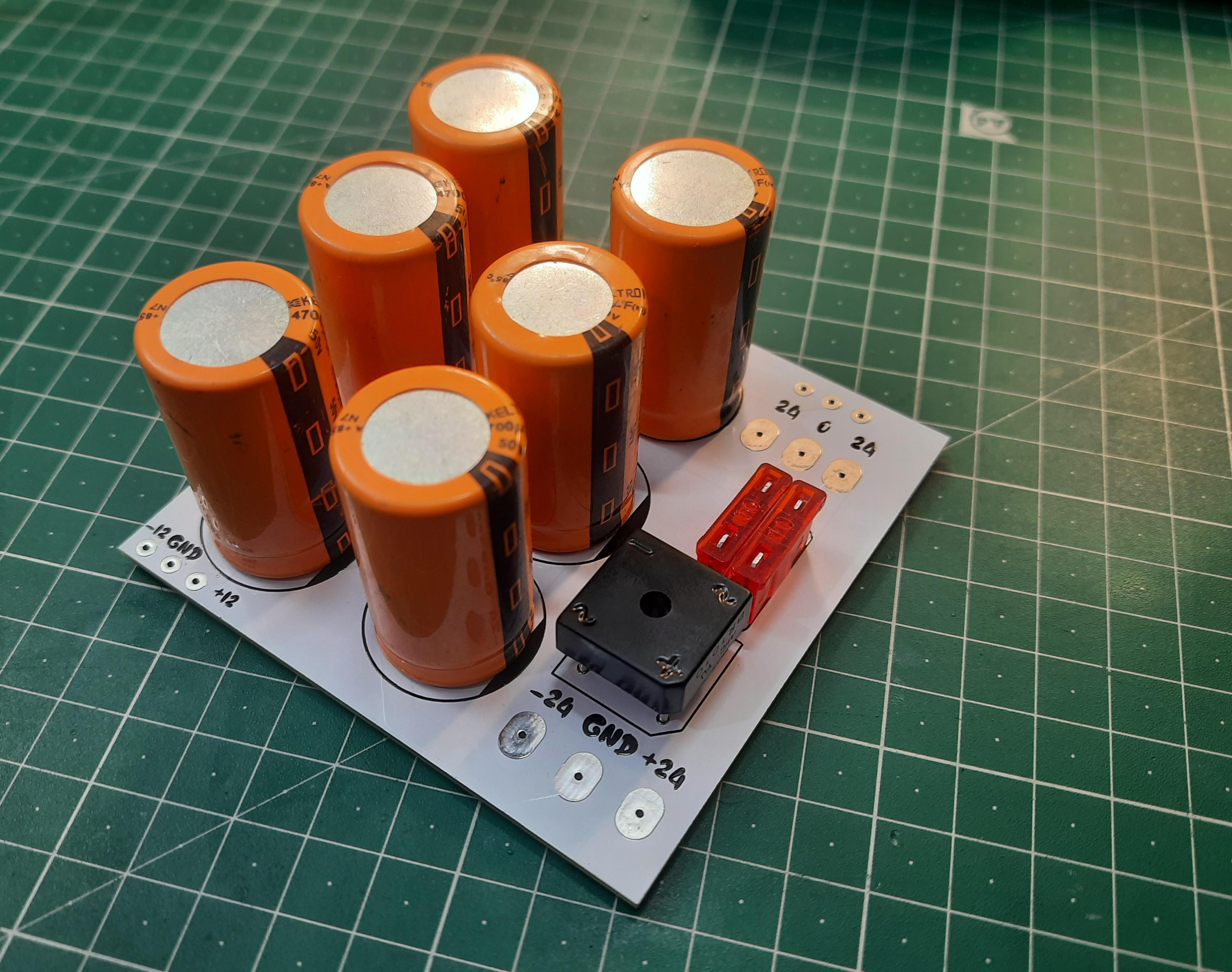 High Power Rectifier and Filter for Amplifiers
