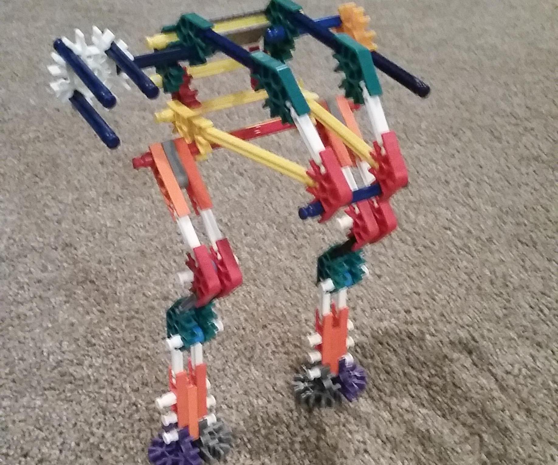 Simple K'nex War Robots Destrier