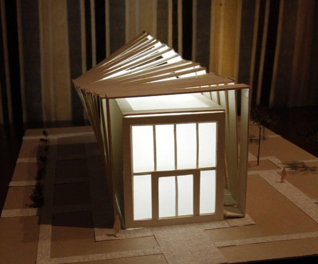 Exhibition Hall With LEDs