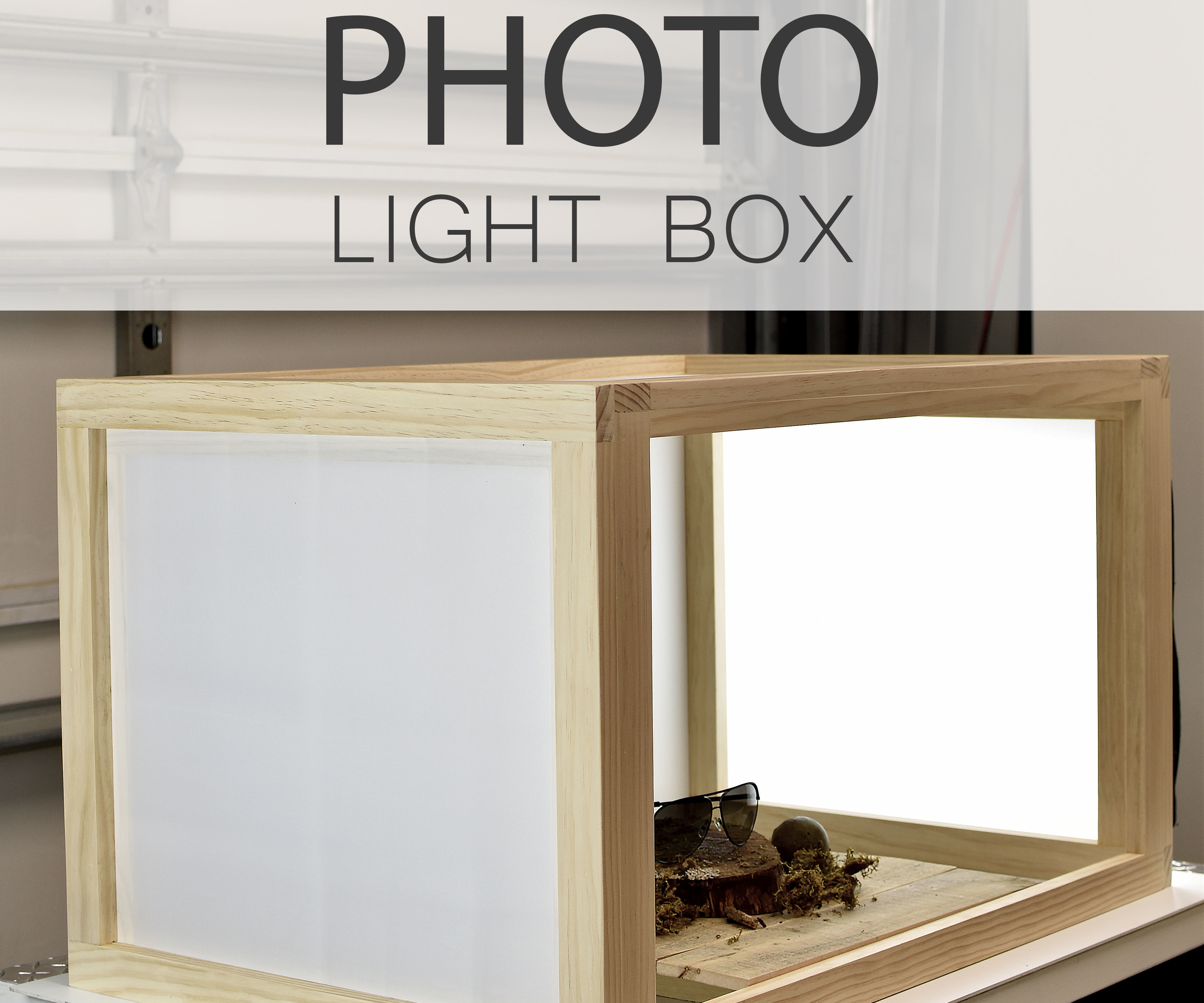 How to Build a PHOTO LIGHT BOX