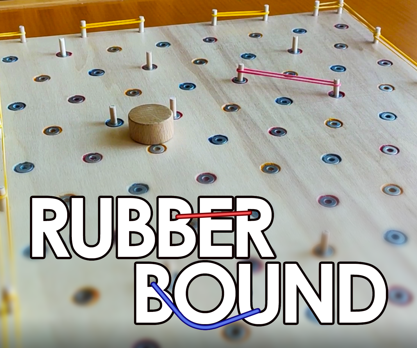 Rubber Bound - a Game With Rubber Bands