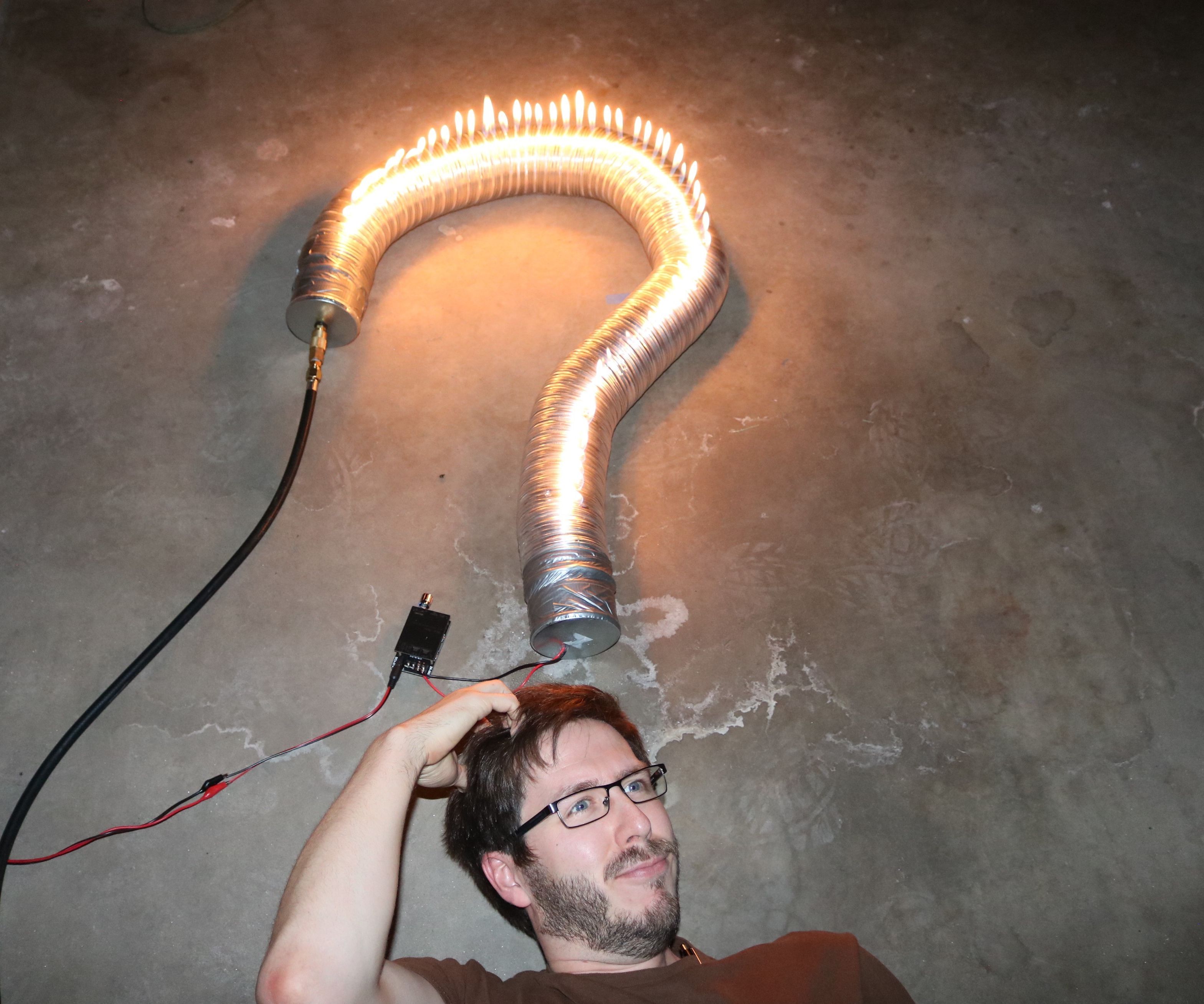 Rubens Tube: Flexible & Variable Length!