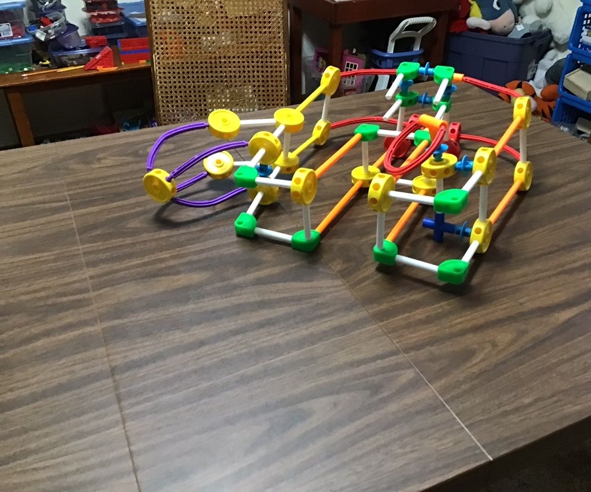 Tinkertoy Millennium Falcon