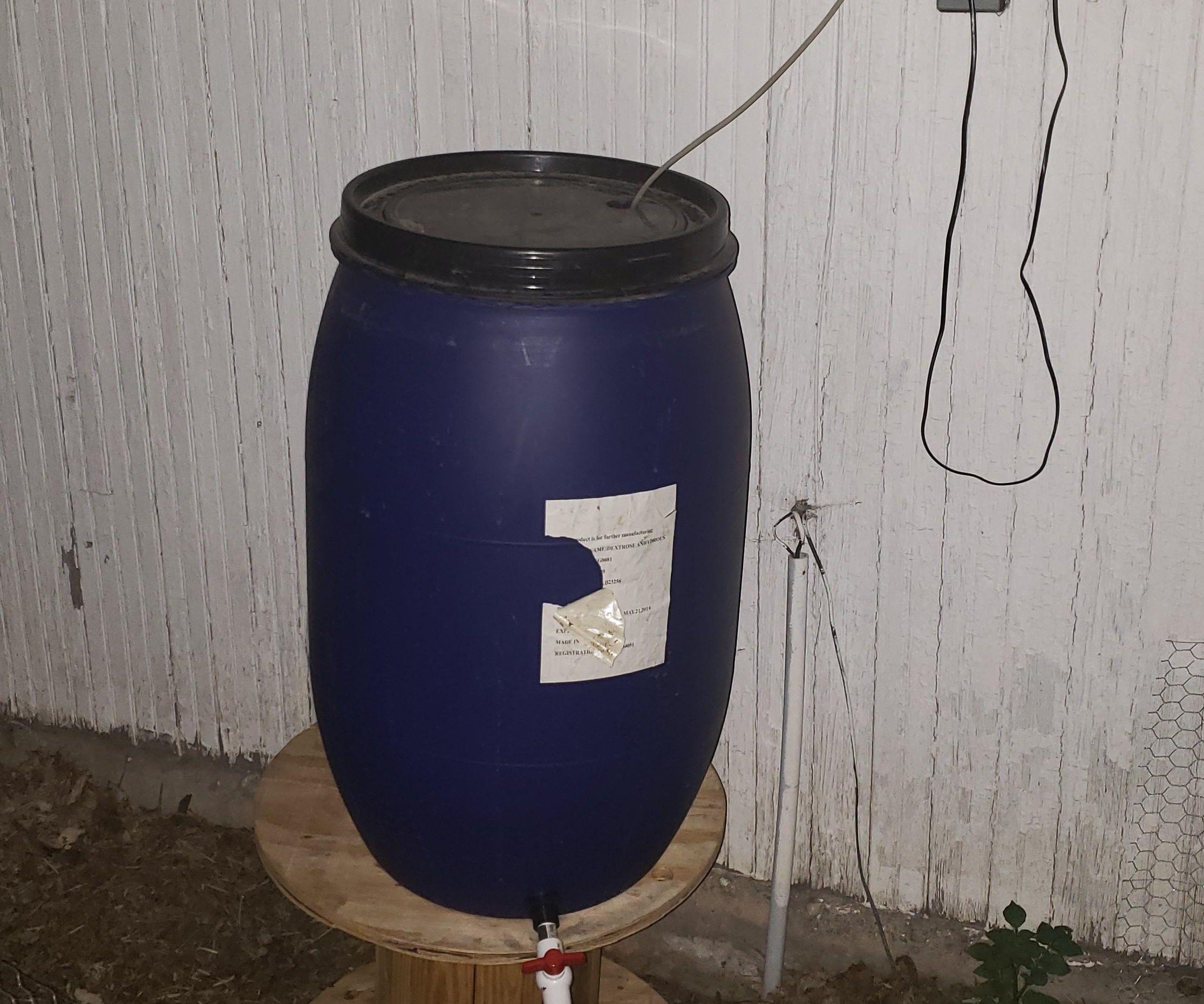 Compost Tea Barrel