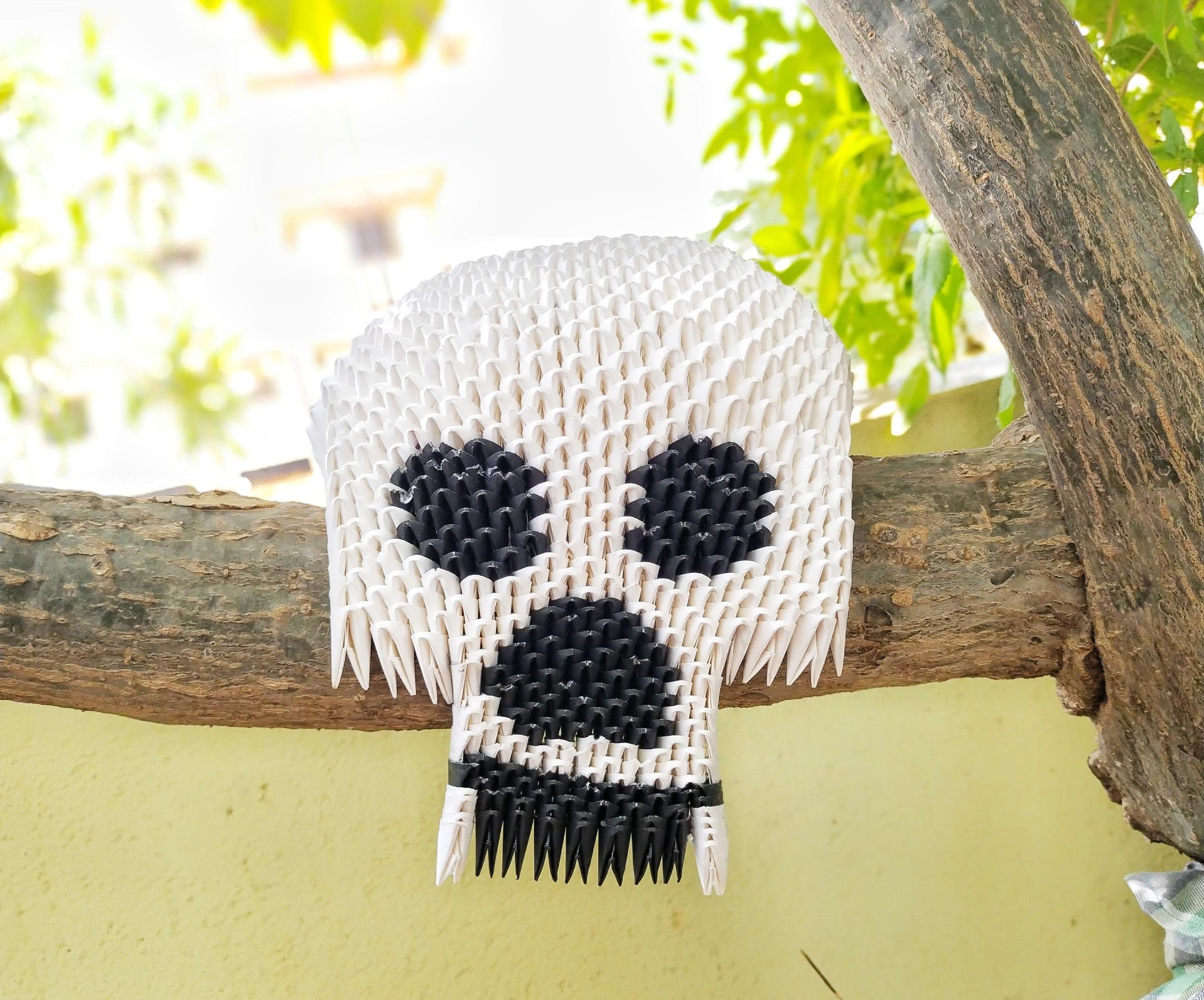 ORIGAMI SKULL MASK