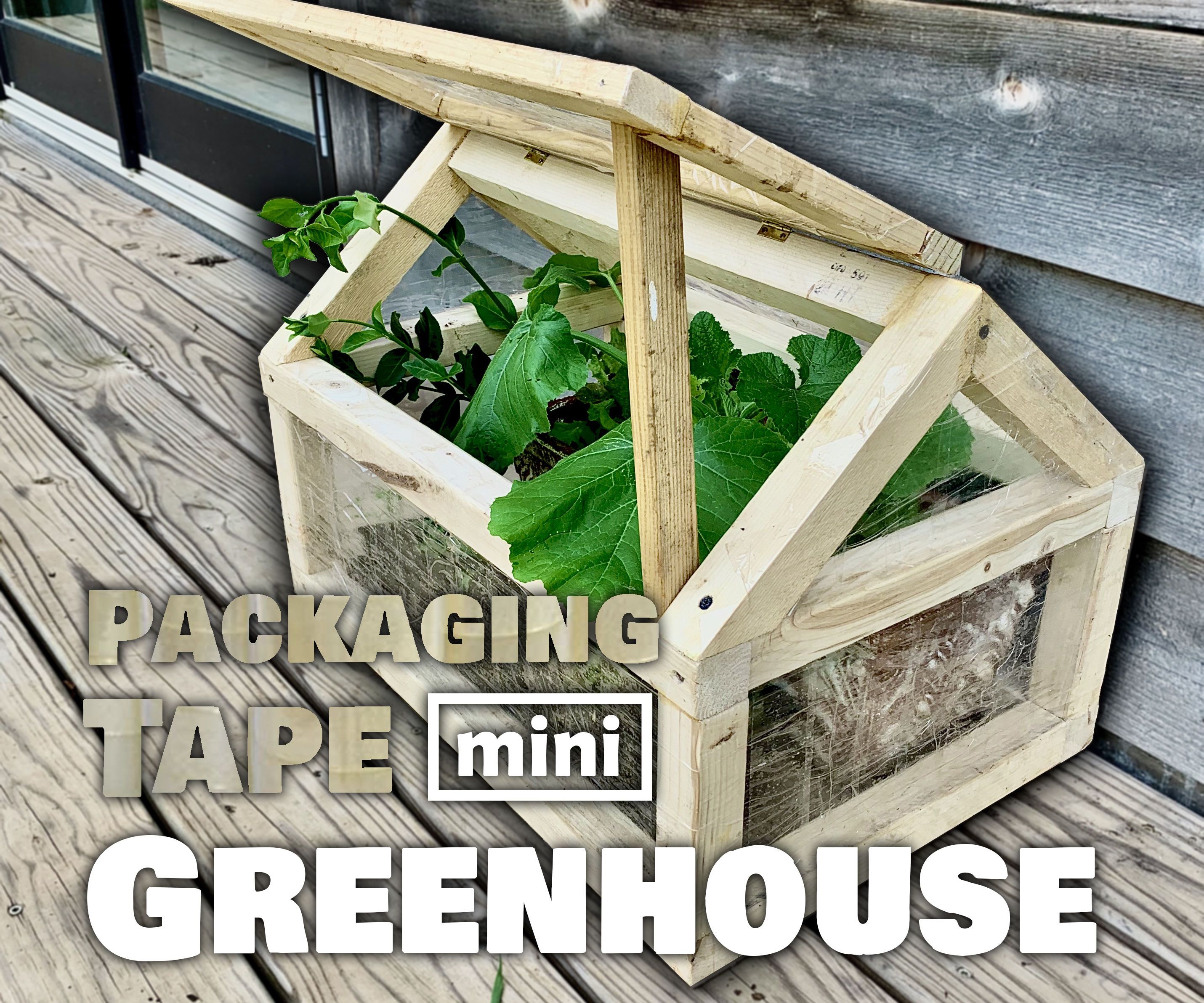 Mini Packaging Tape Greenhouse