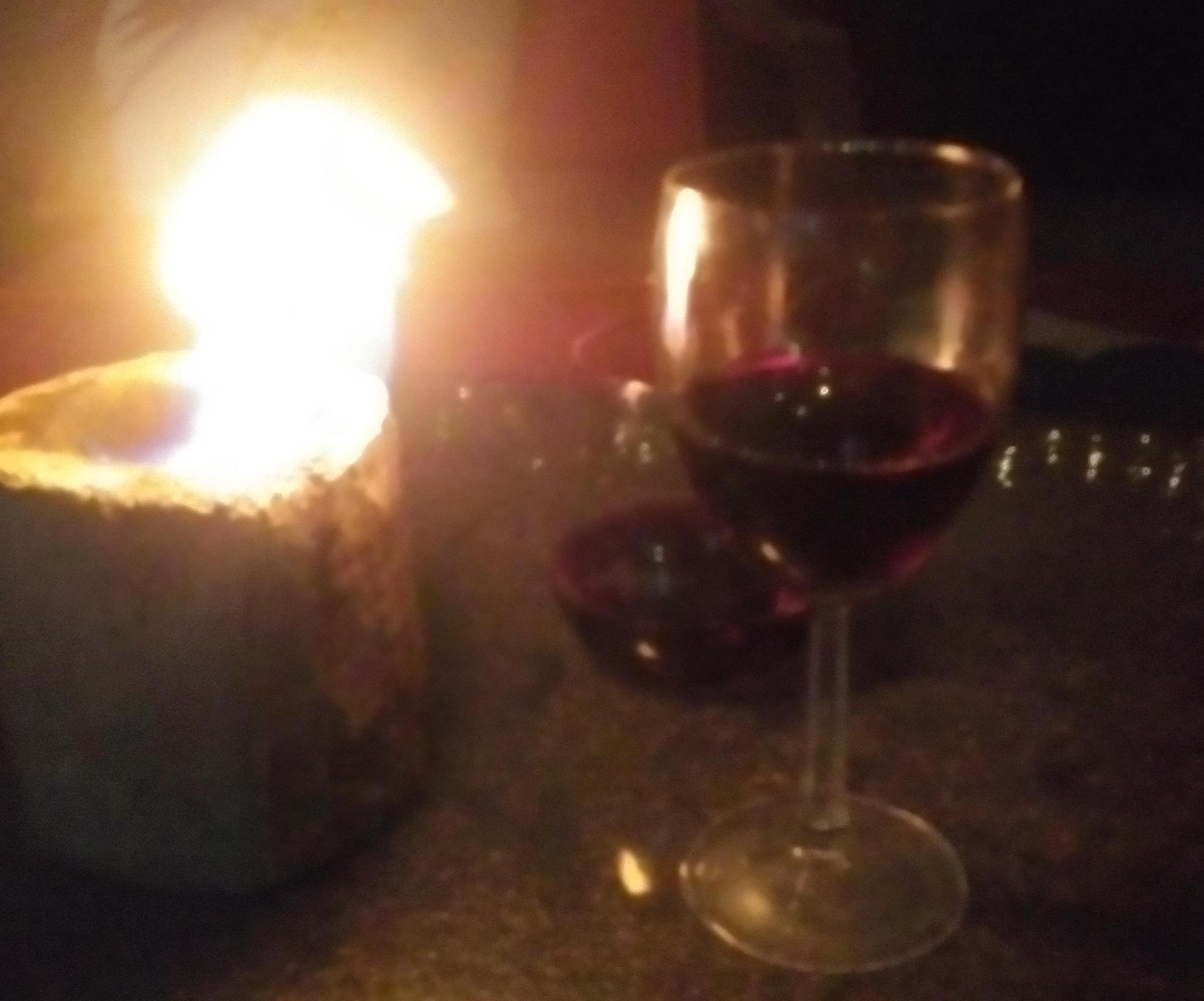 Fire Fountain--Bring Romantic Warmth to the Night.