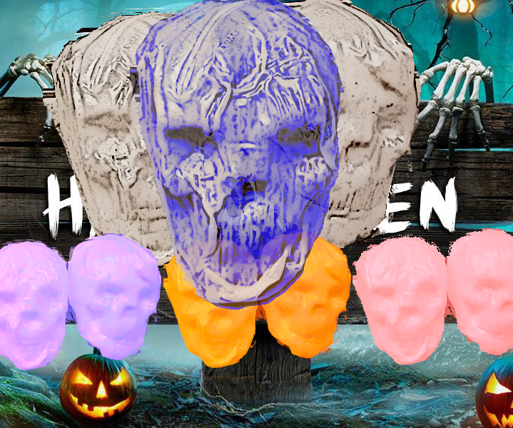 Plastic Milk Jug Skeleton