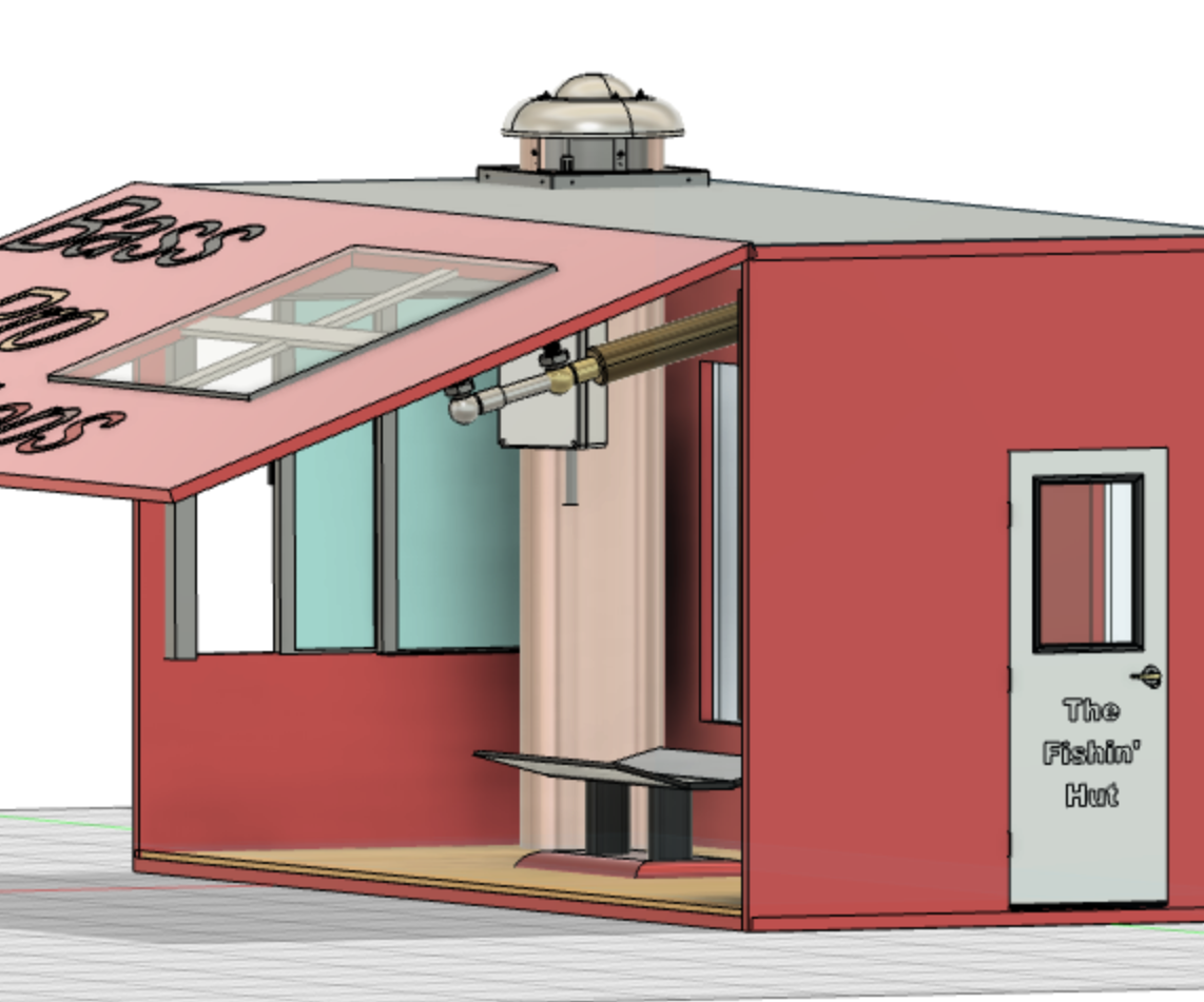 Tucker Kenney Shipping Container Fishing Shop