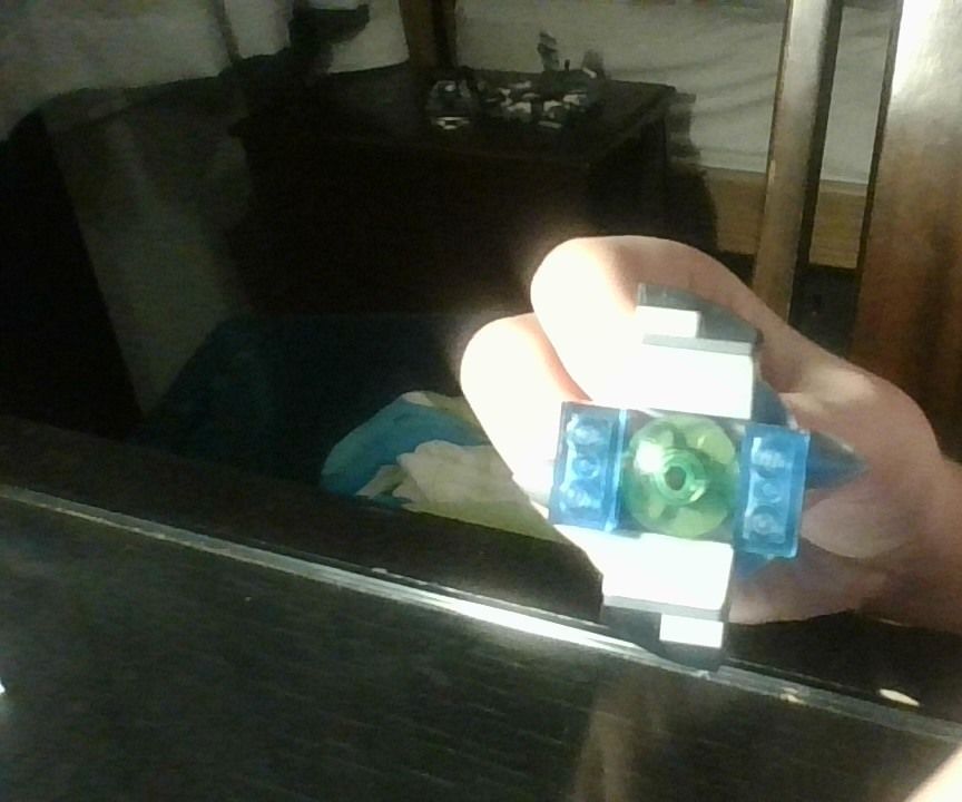 Lego Beyblade and Launcher