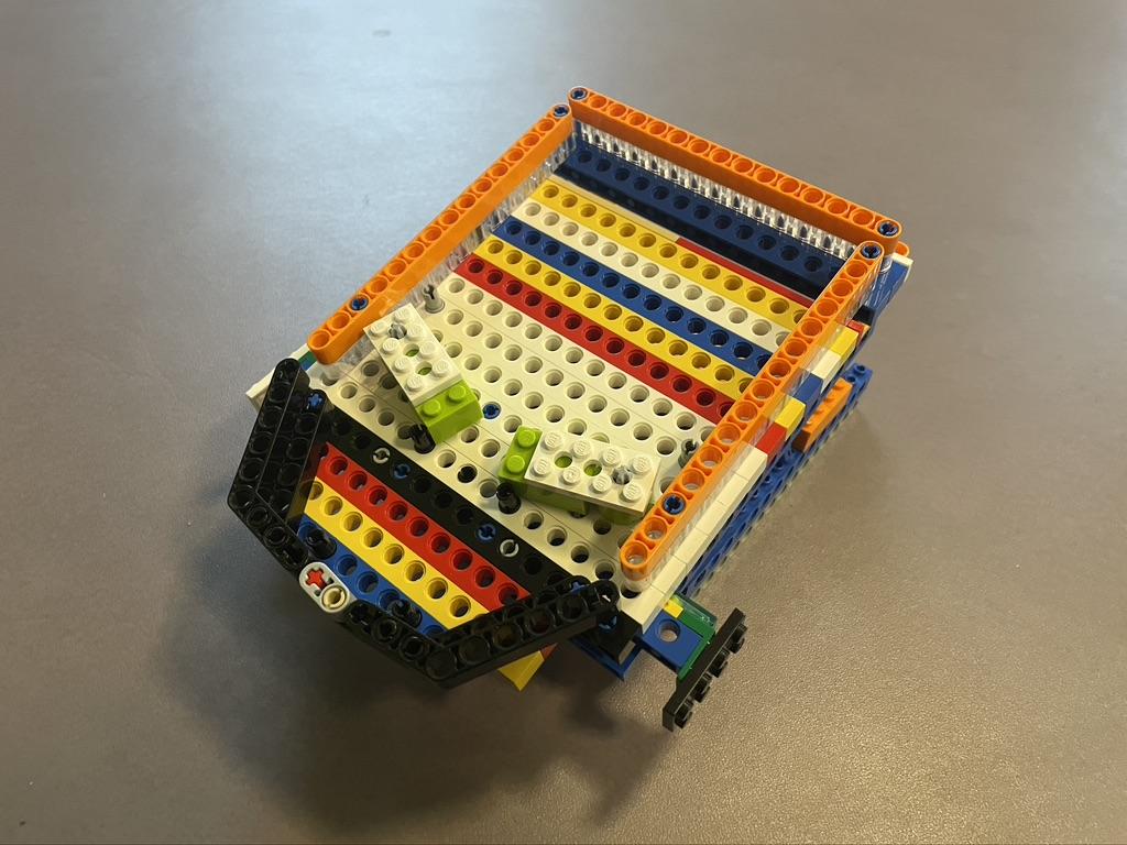 Working Lego Pinball Machine