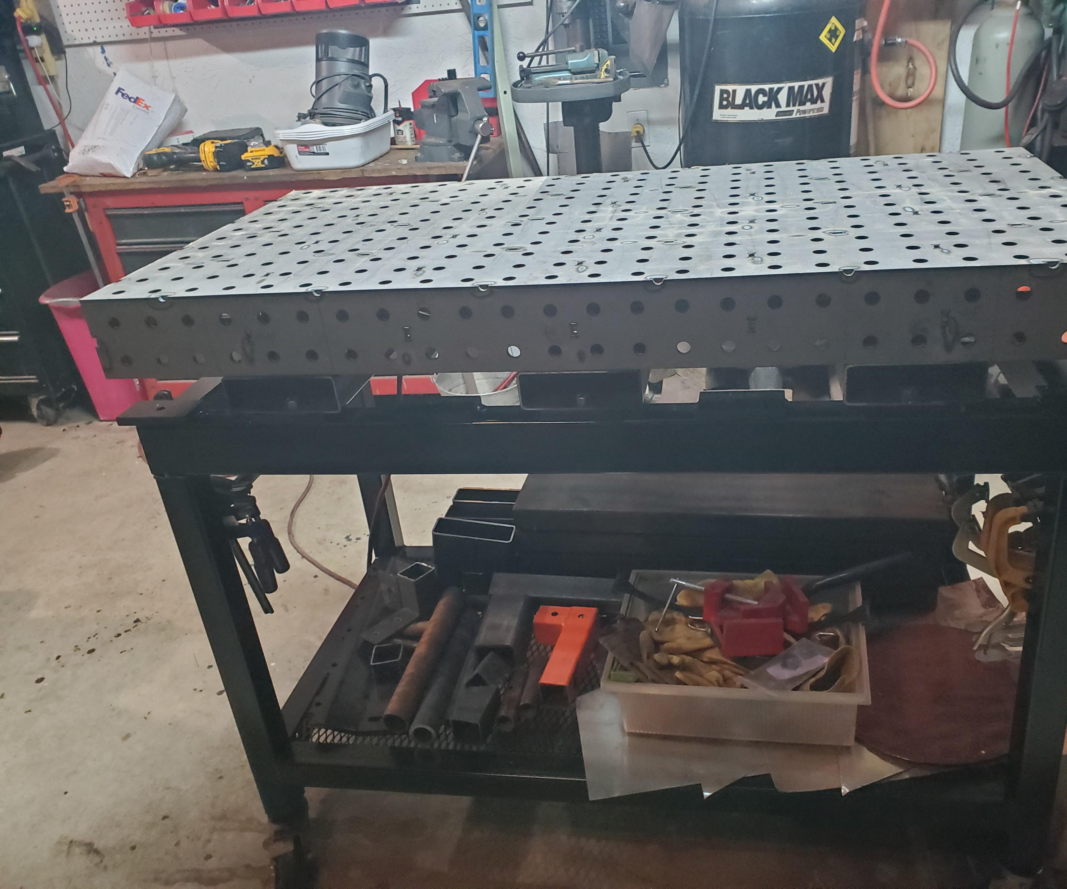 Laser Cut Welding Table Top