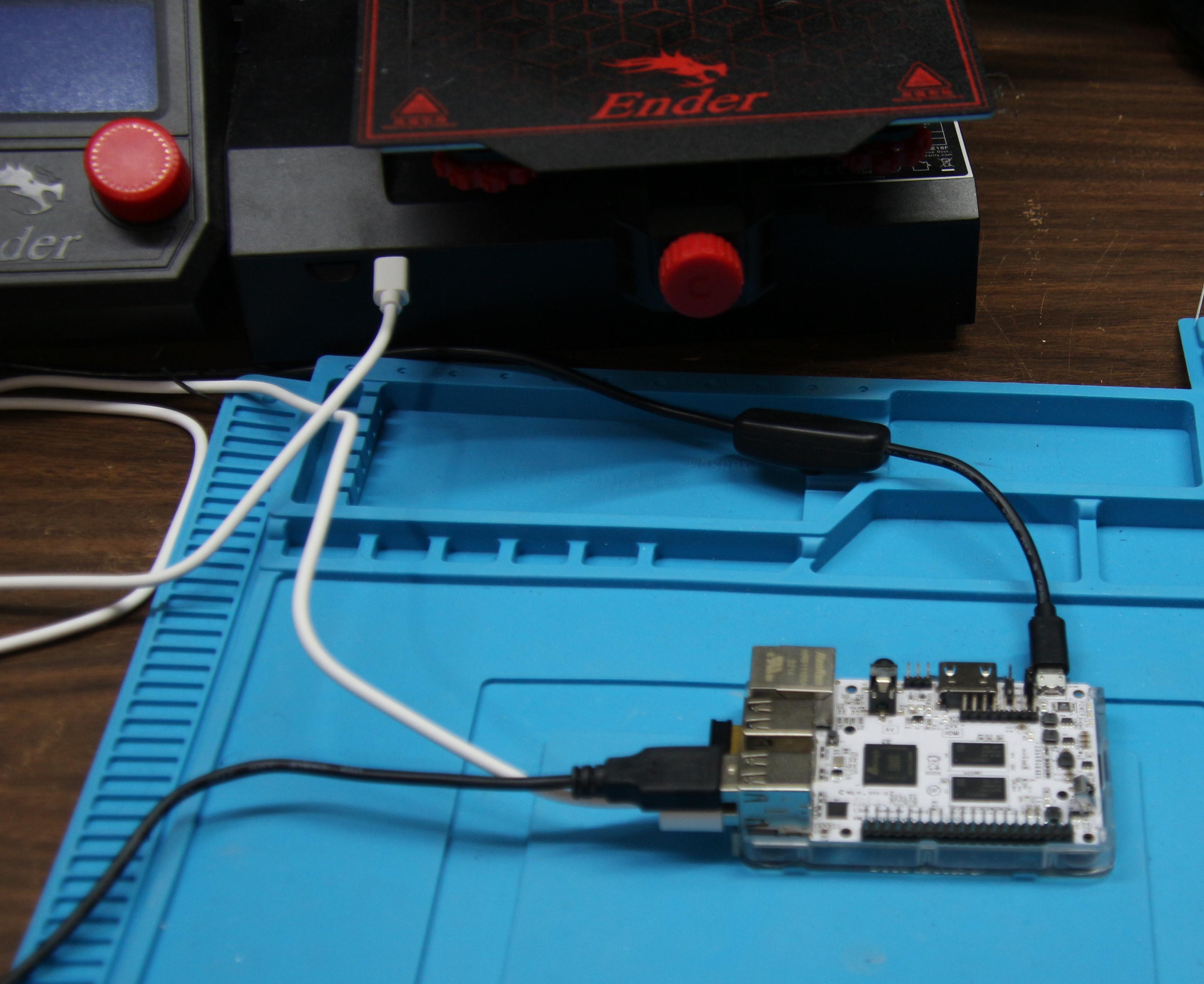 Octolibre - Running Octoprint on the Libre Computer's Le Potato