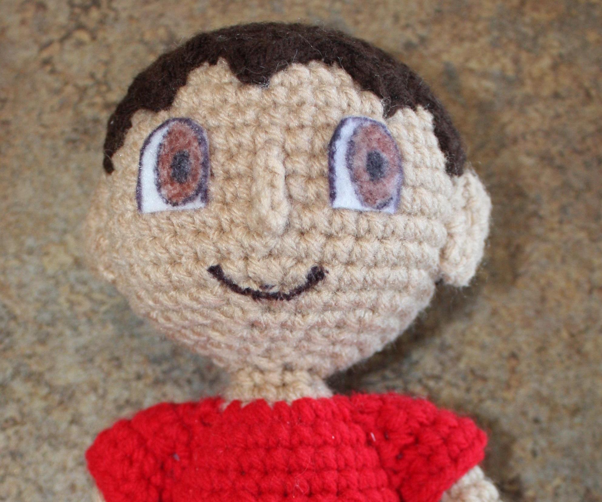 Animal Crossing Crocheted Player