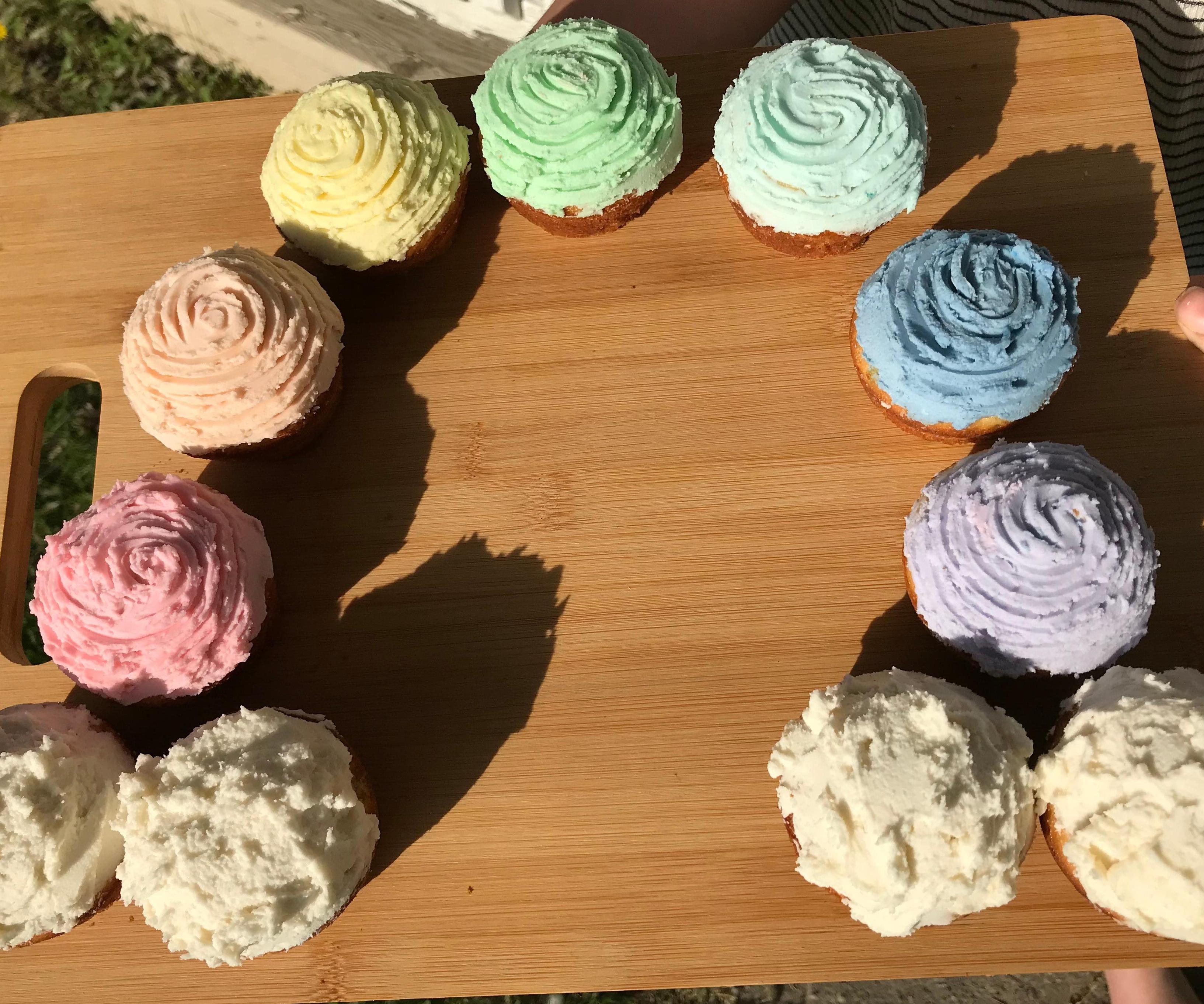 Rainbow Cupcakes!