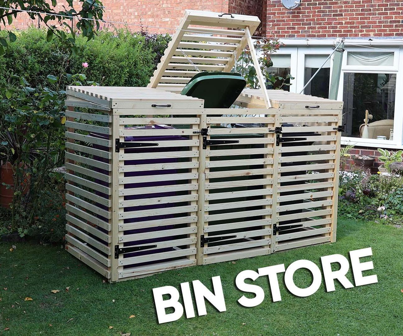 DIY Bin Store