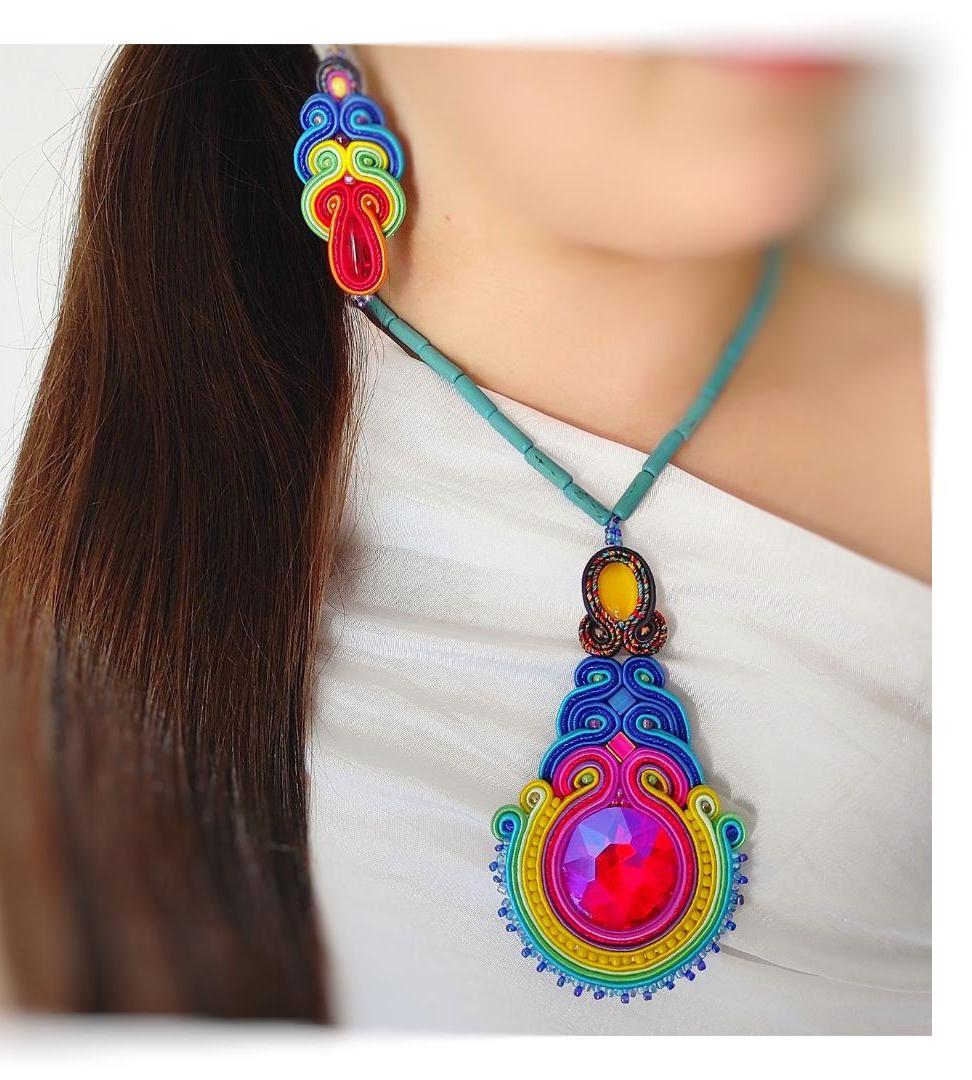 Crystal Rainbow Set Jewelry