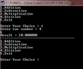 HOW TO MAKE a FOUR FUNCTIONAL CALCULATOR IN CPP