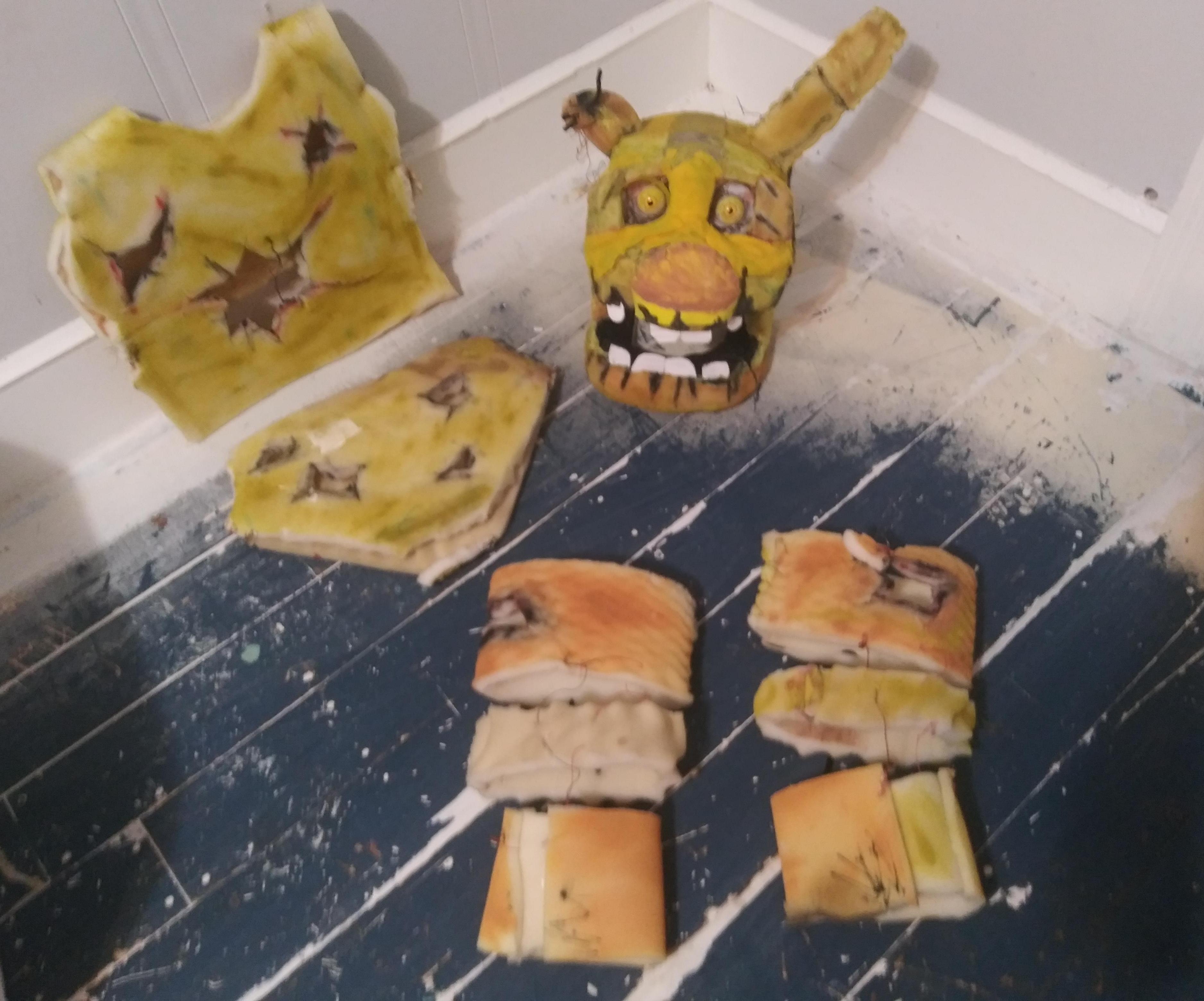 DIY FNAF Spring Trap Full Costume