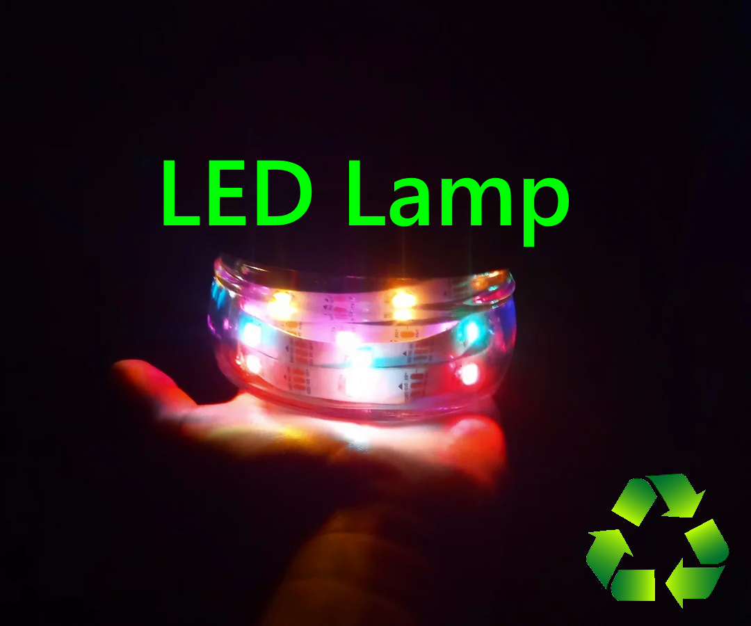 LED Lamp Out of a Glass Container (Raspberry Pi Pico)