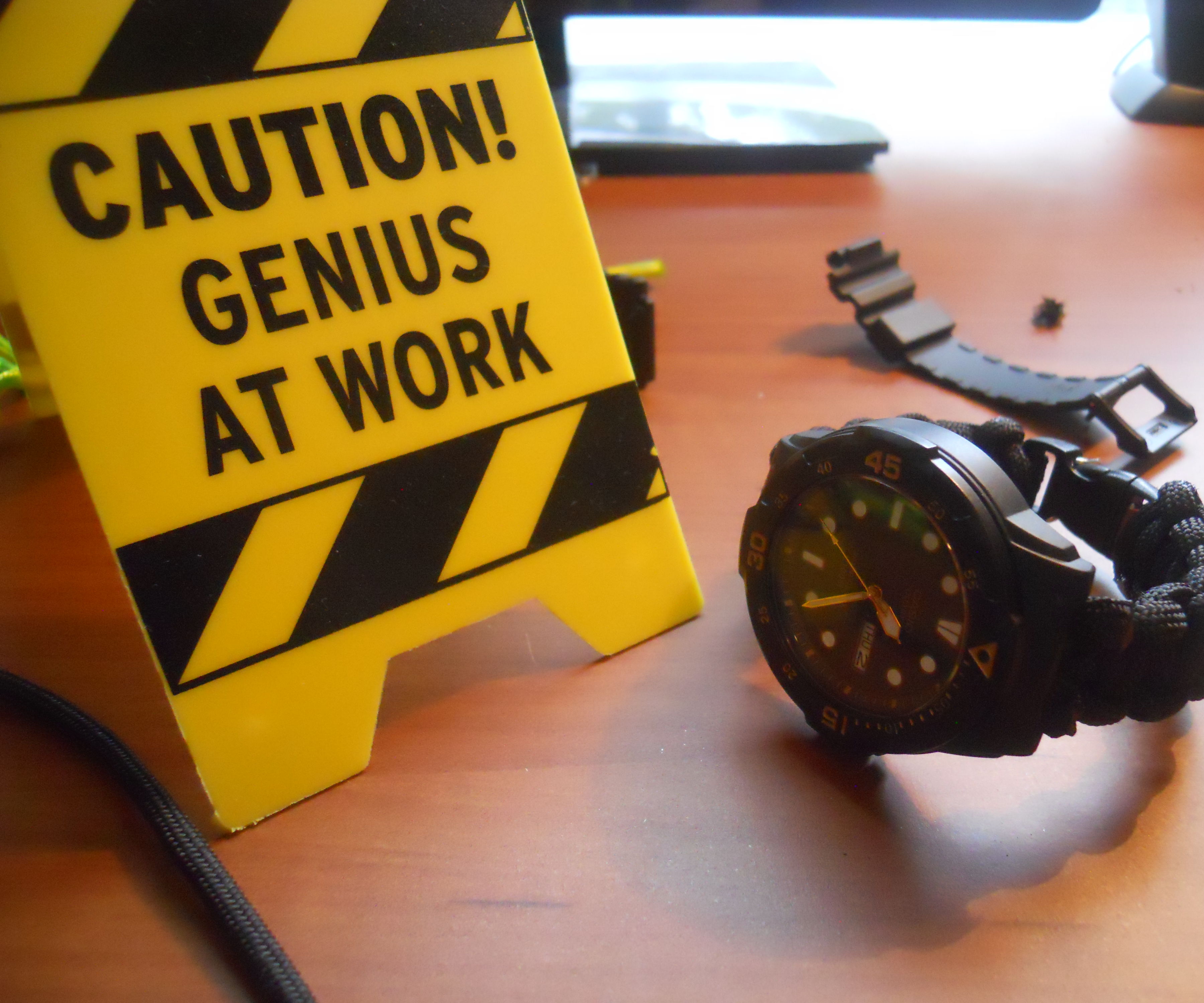 How I Improvised and Made a Paracord Watch