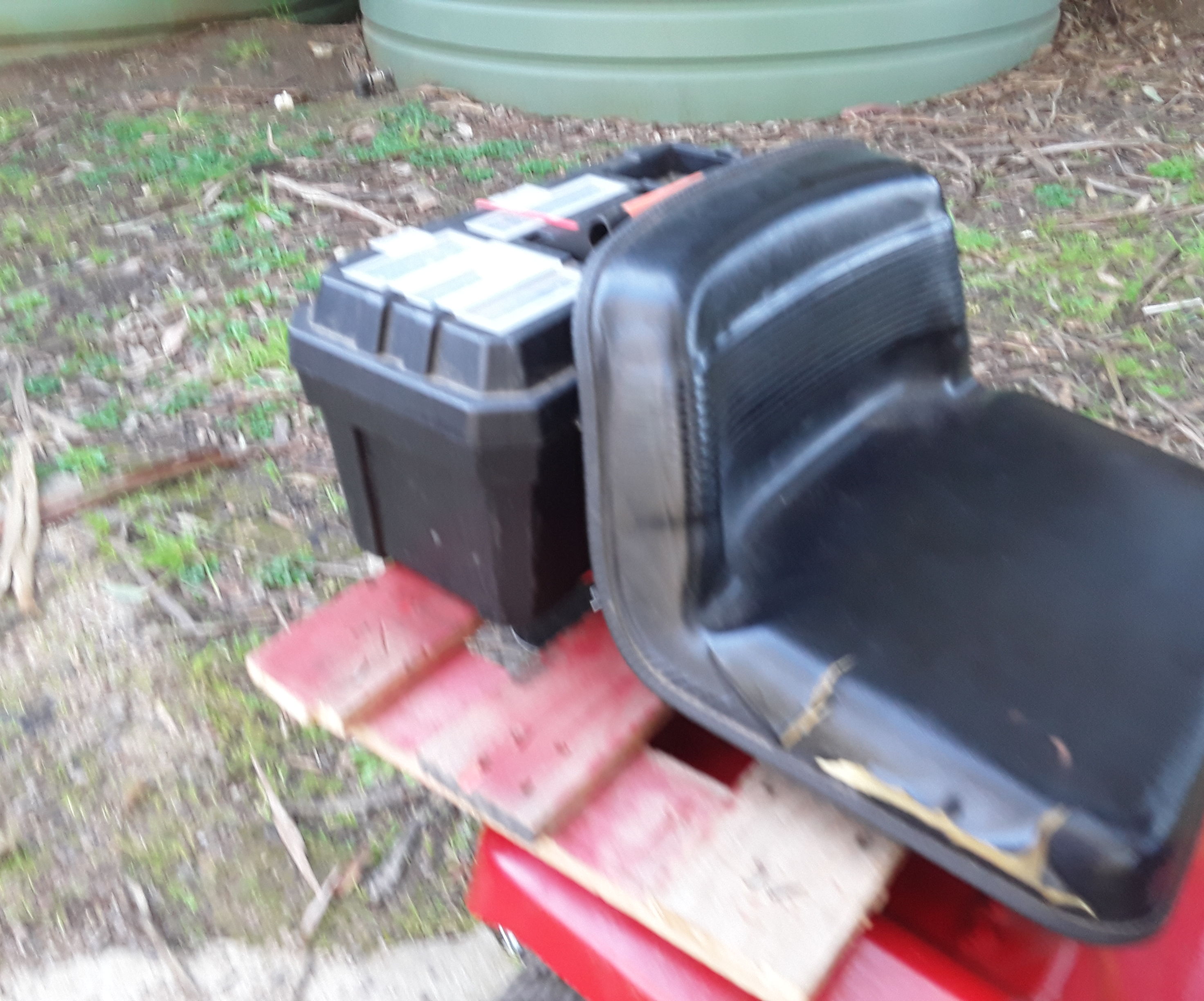 How to Make a Toolbox Rack for Your Mower