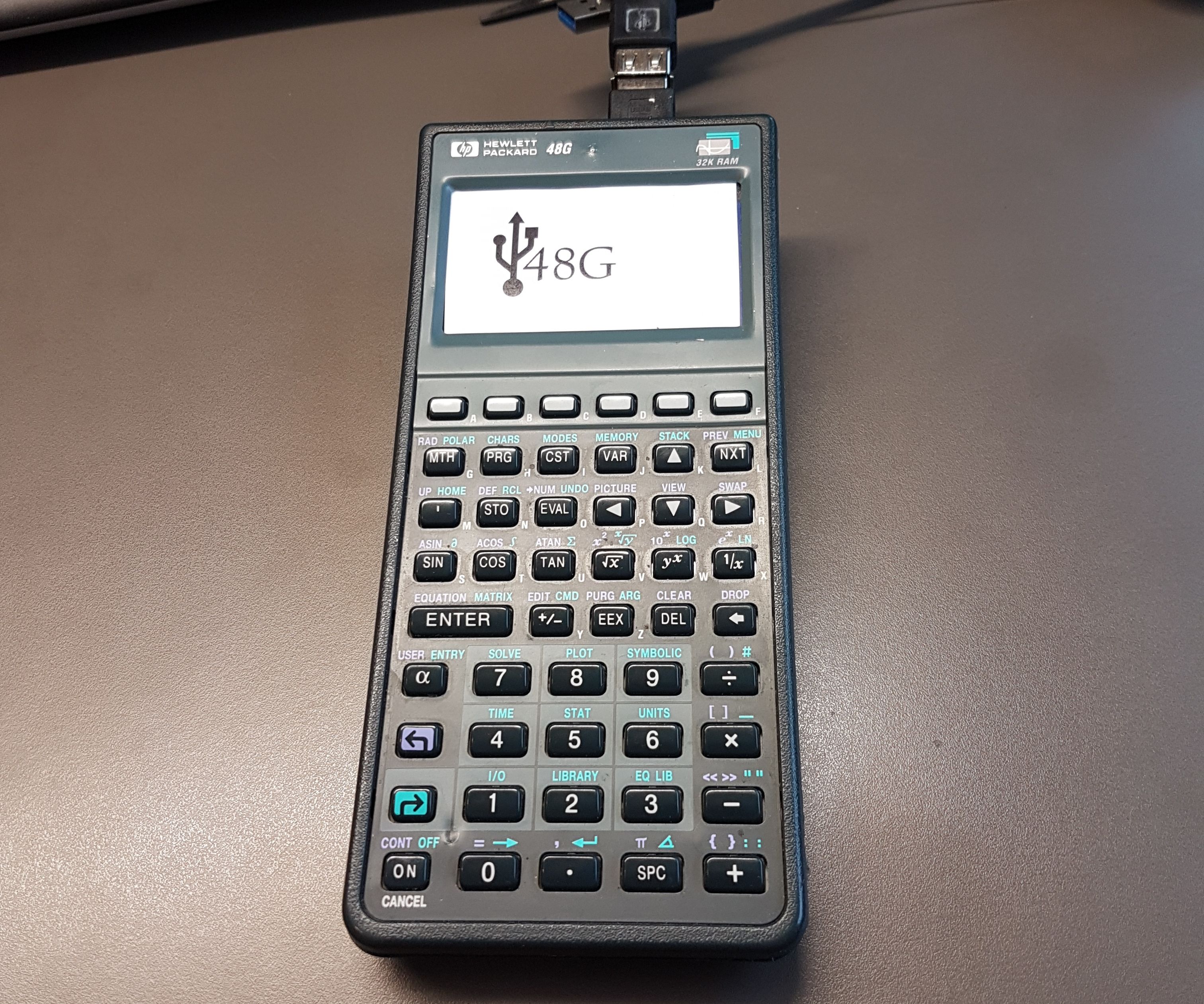 USB48G - Upcycle Broken Hp48 Keyboard