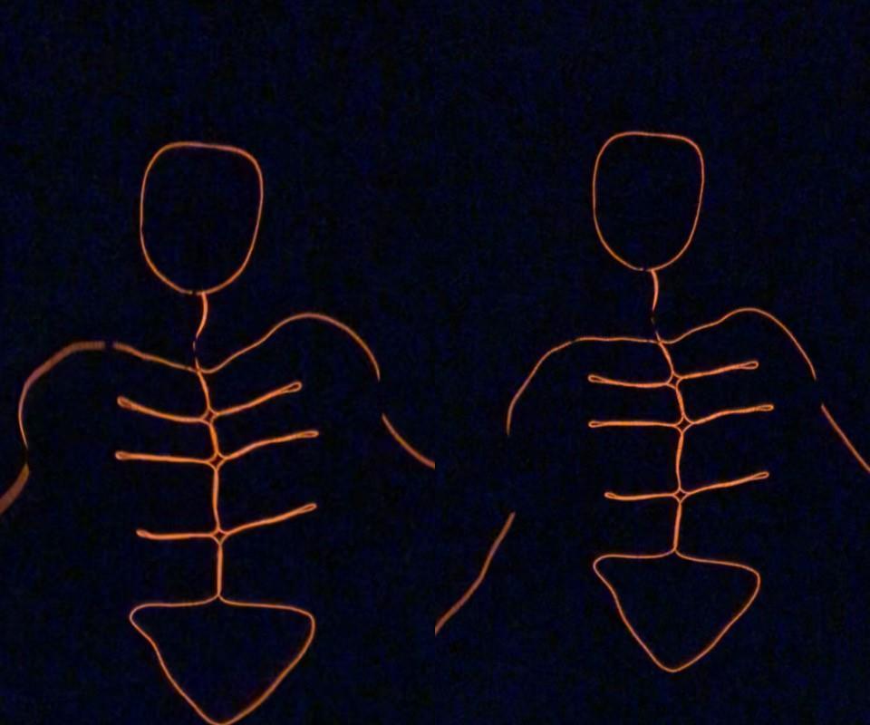 NEON SKELETON COSTUME