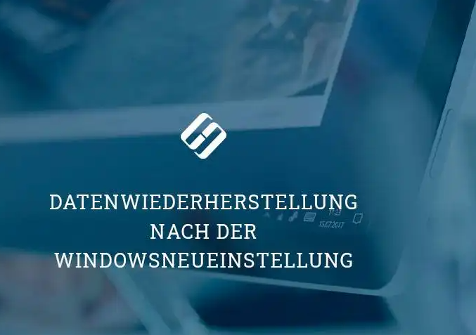 Datenwiederherstellung Nach Der Windowsneueinstellung