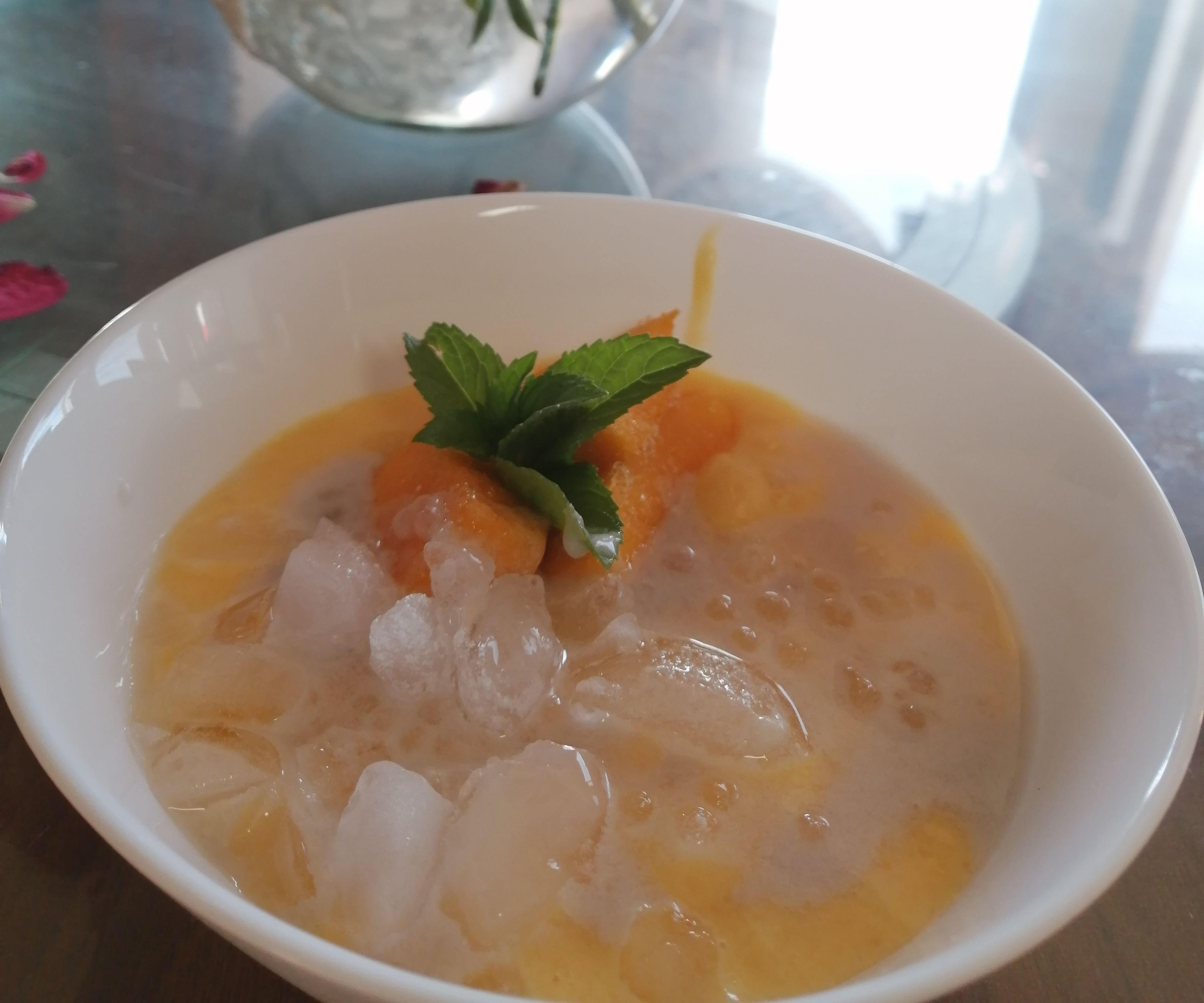 Sticky Rice Sorbet / Smoothie