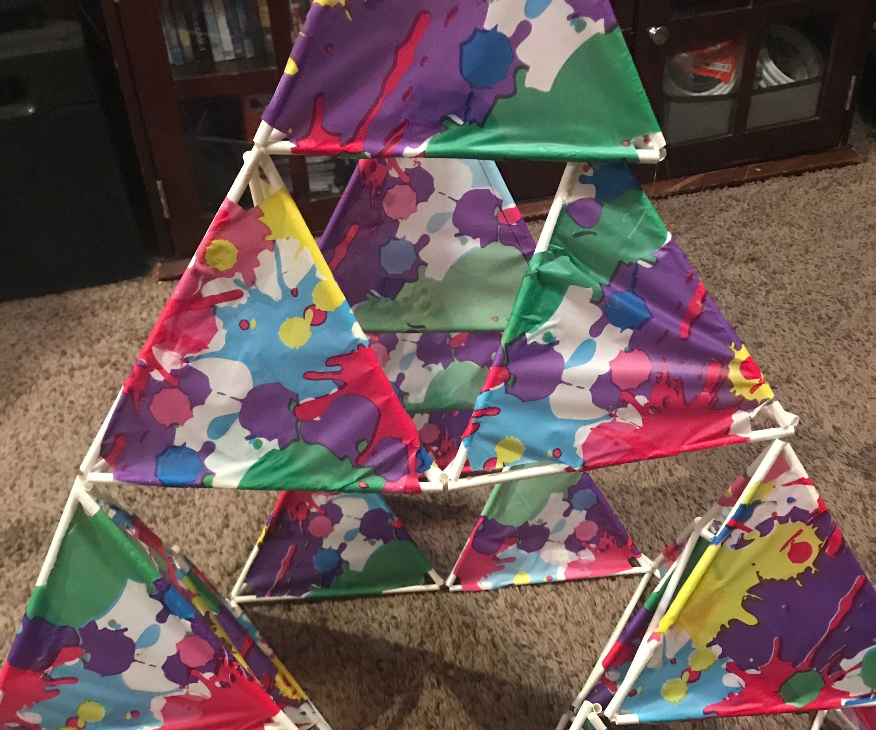 How to Make a Tetrahedral Kite (16-Cells)