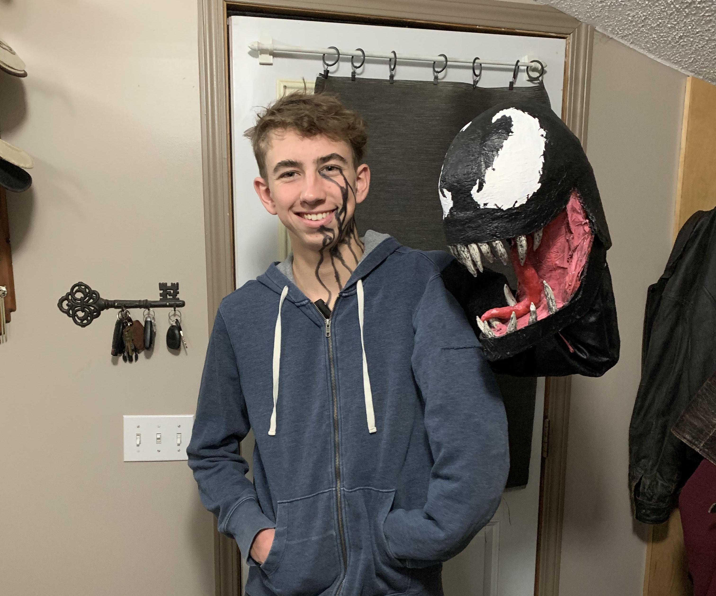Venom Puppet Costume